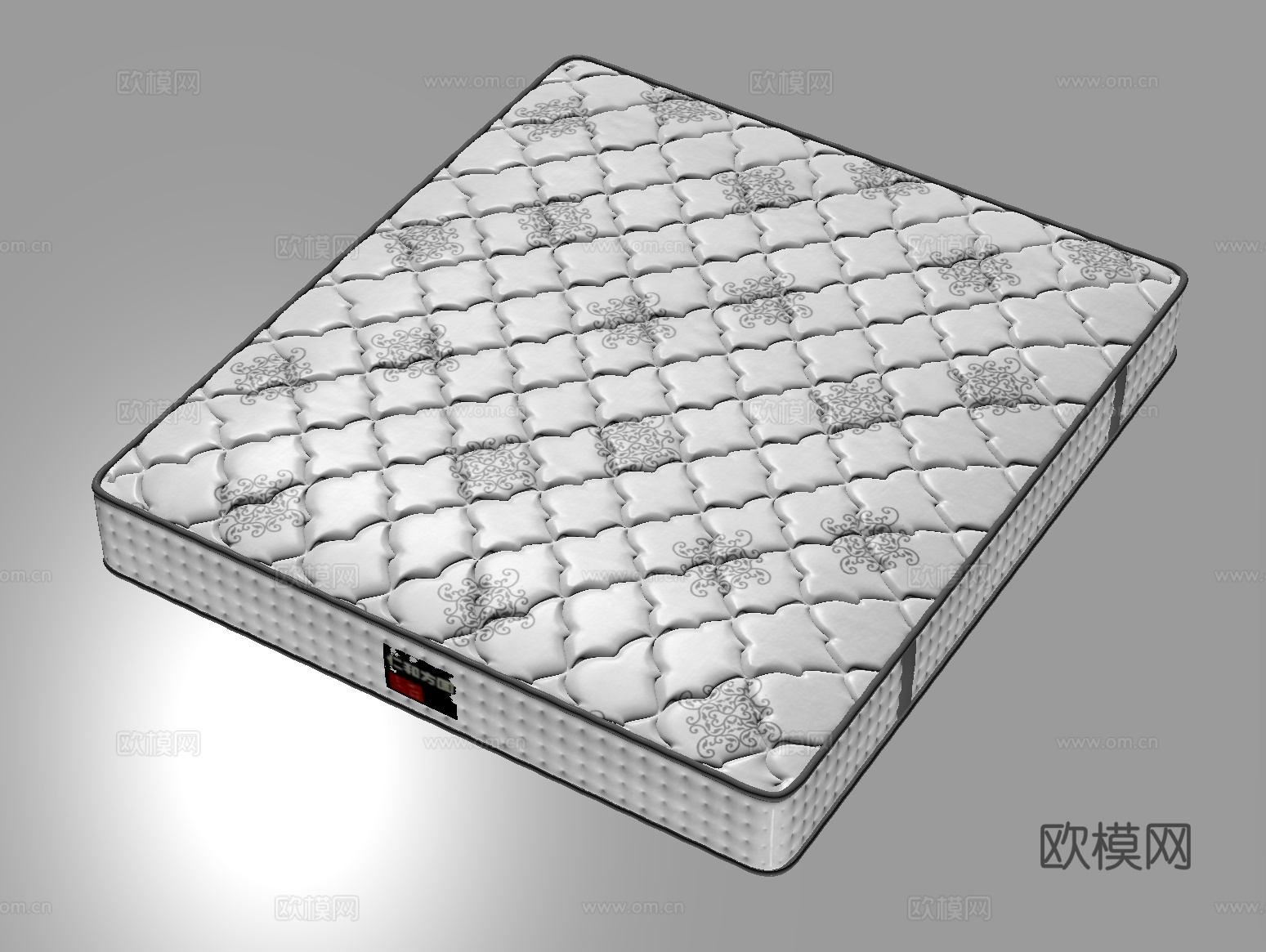 现代床垫 床品 席梦思su模型