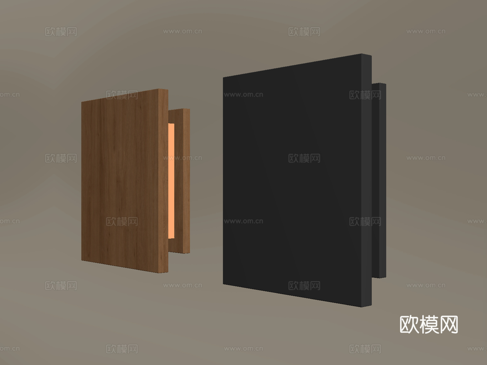 现代简约壁灯 小壁灯 氛围灯su模型