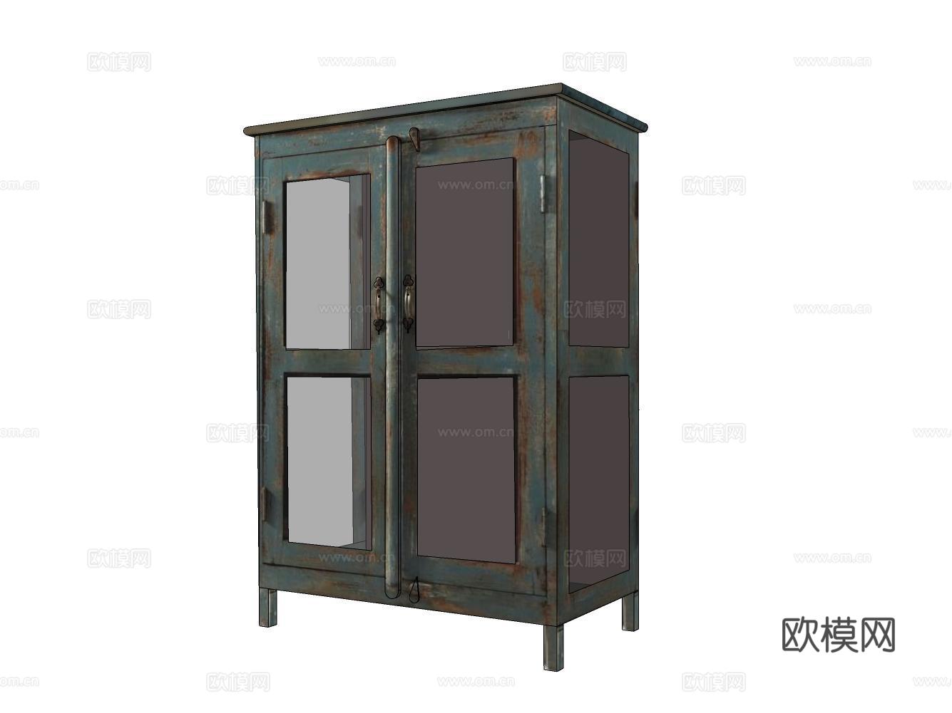 装饰柜su模型下载（渲染图2）