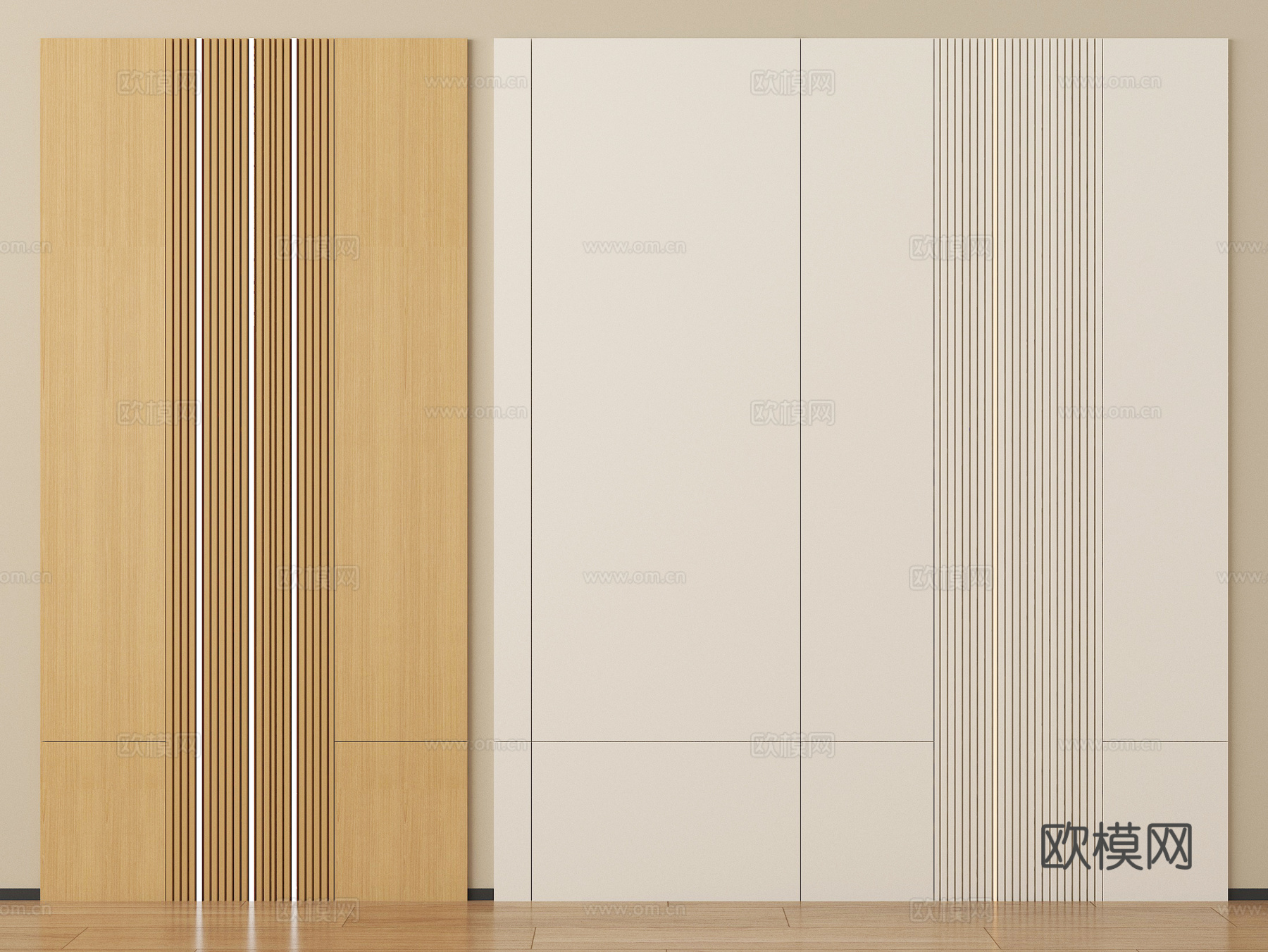 现代背景墙 沙发背景墙su模型