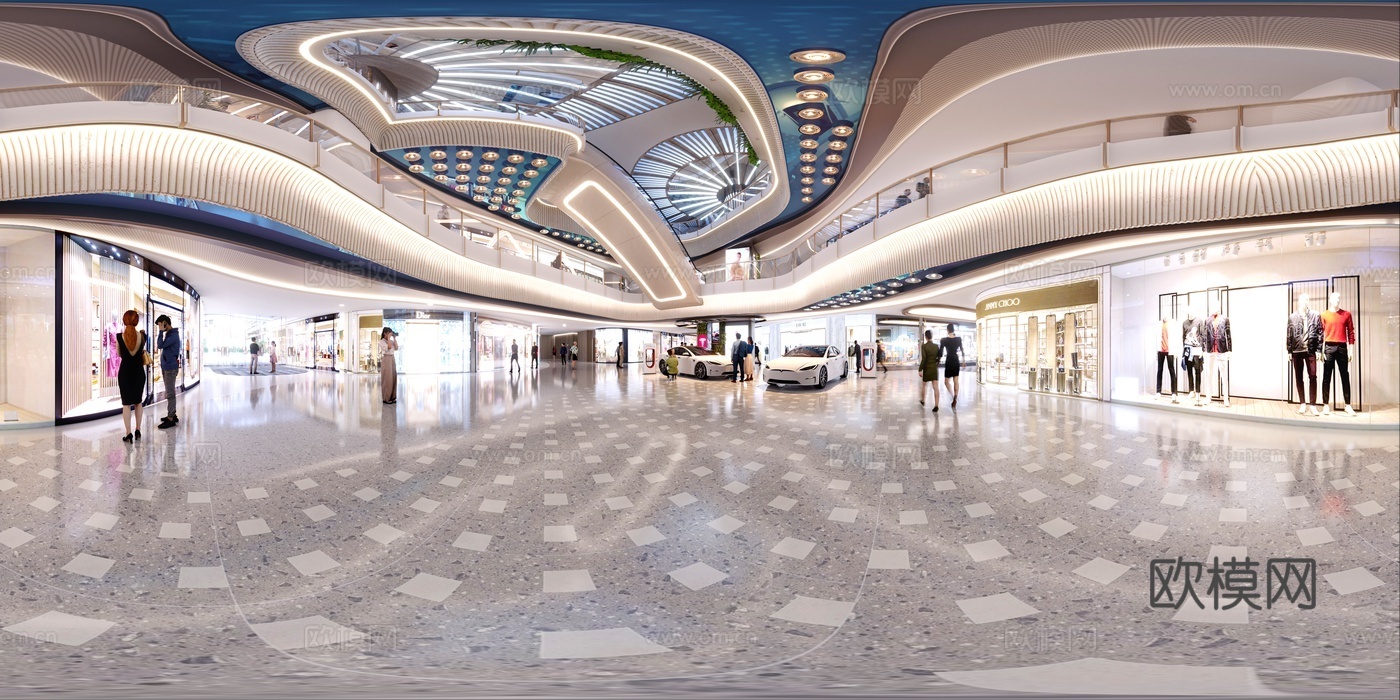 商场购物中心室内