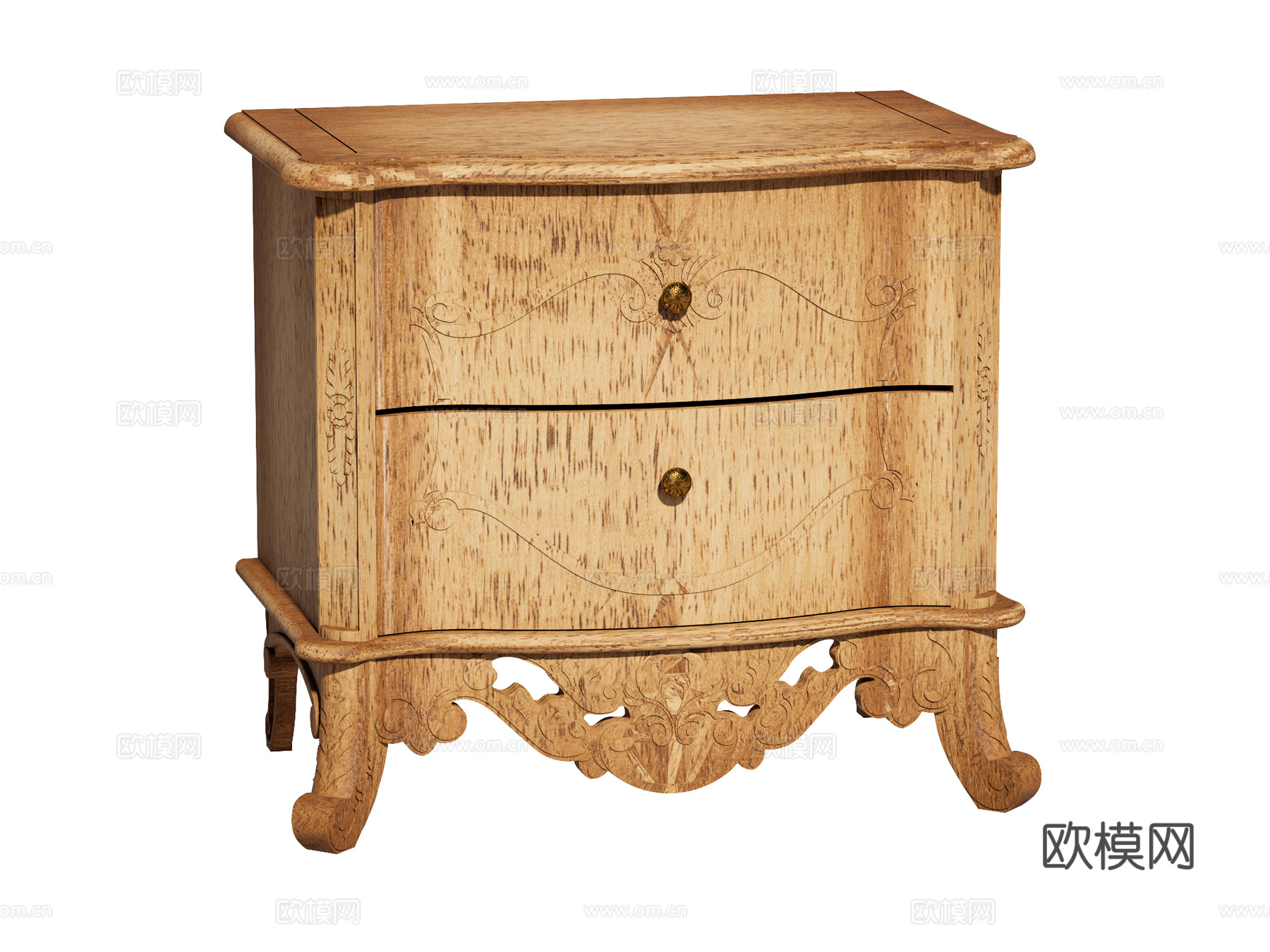 床头柜装饰柜角几边几su模型