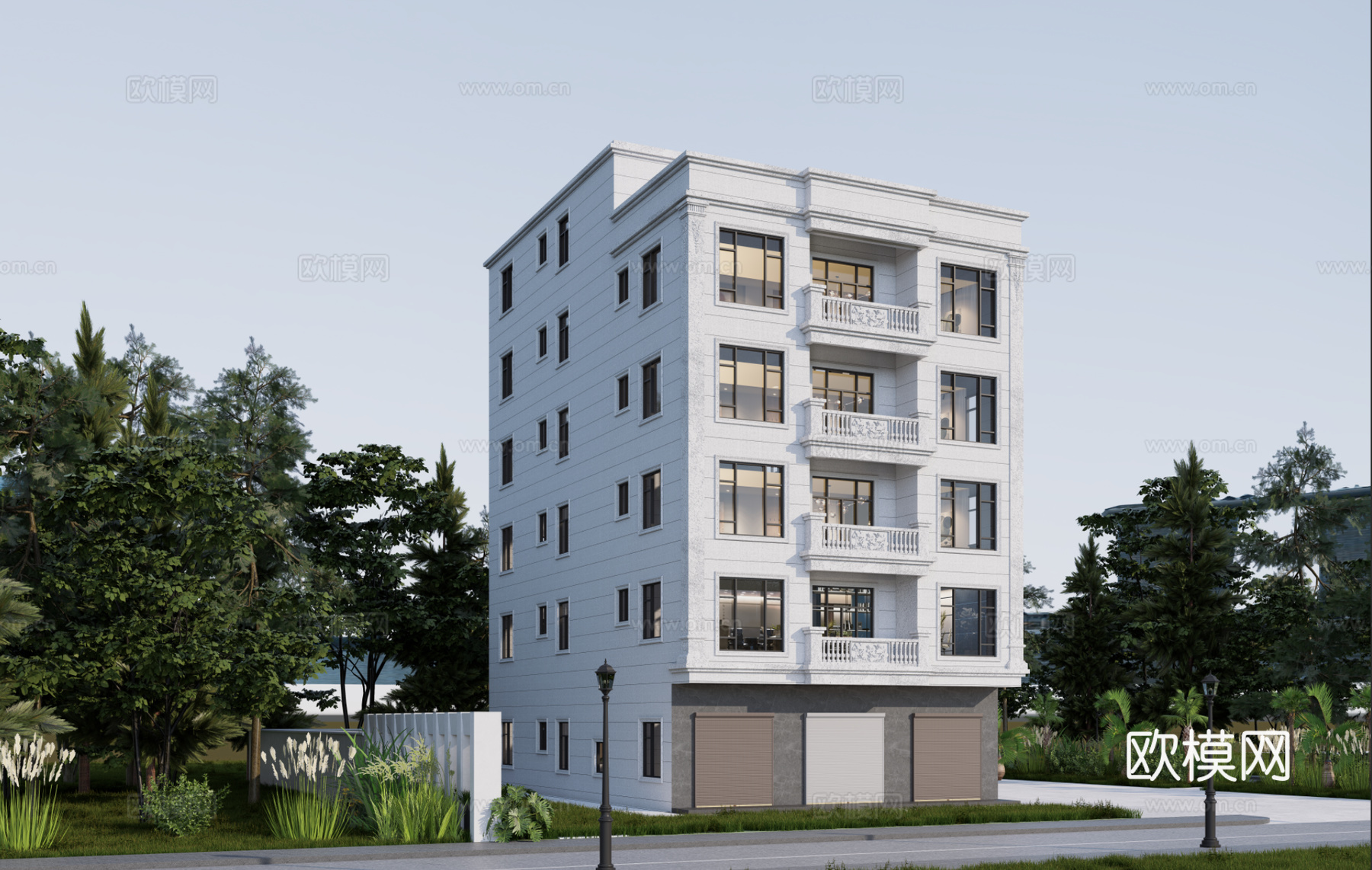 欧式别墅cad施工图cad施工图