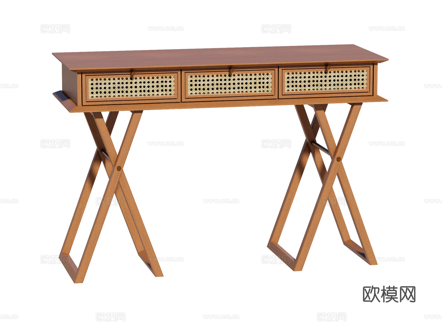 中古端景台案台条案su模型