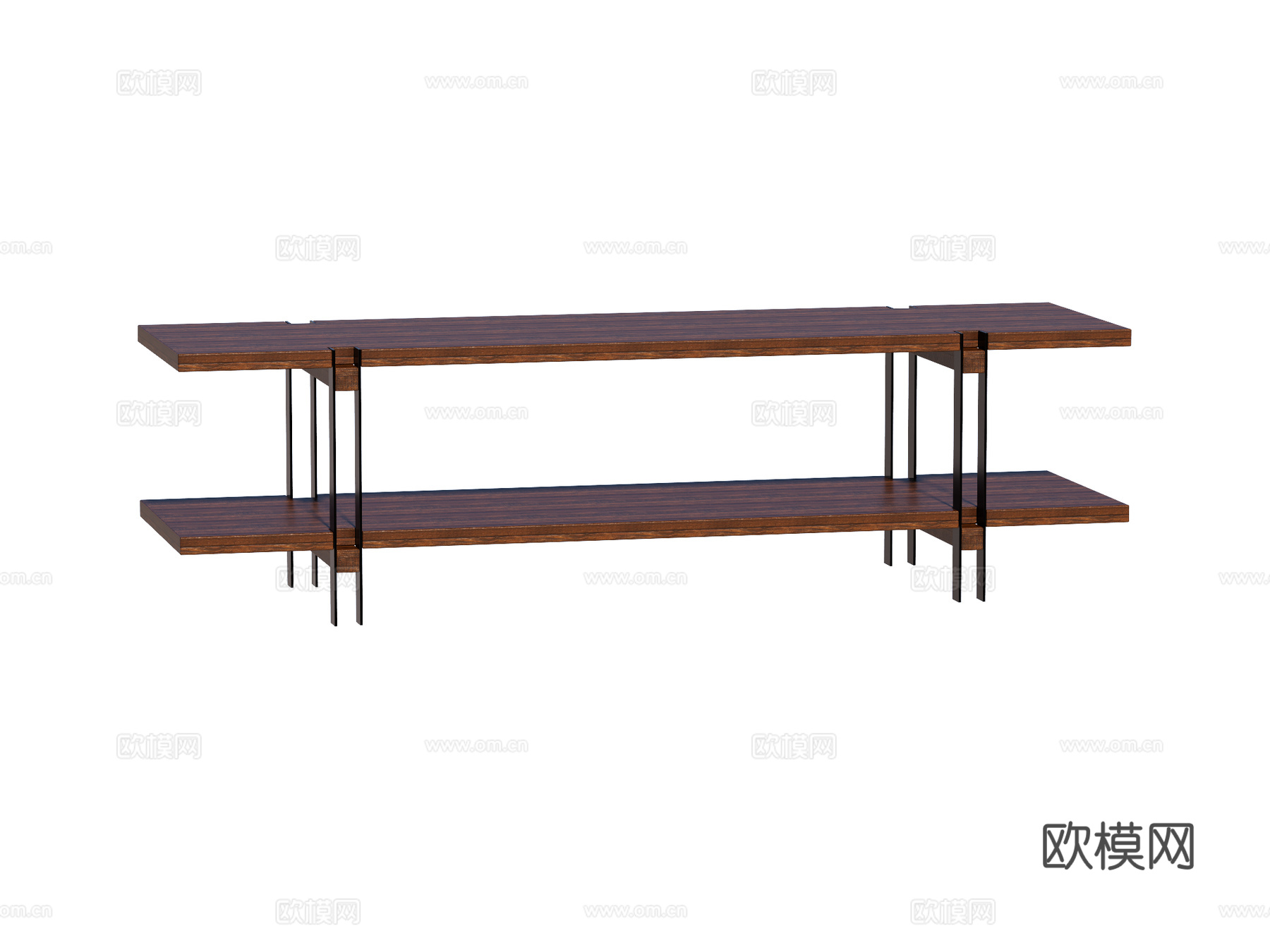 现代端景台案台条案su模型