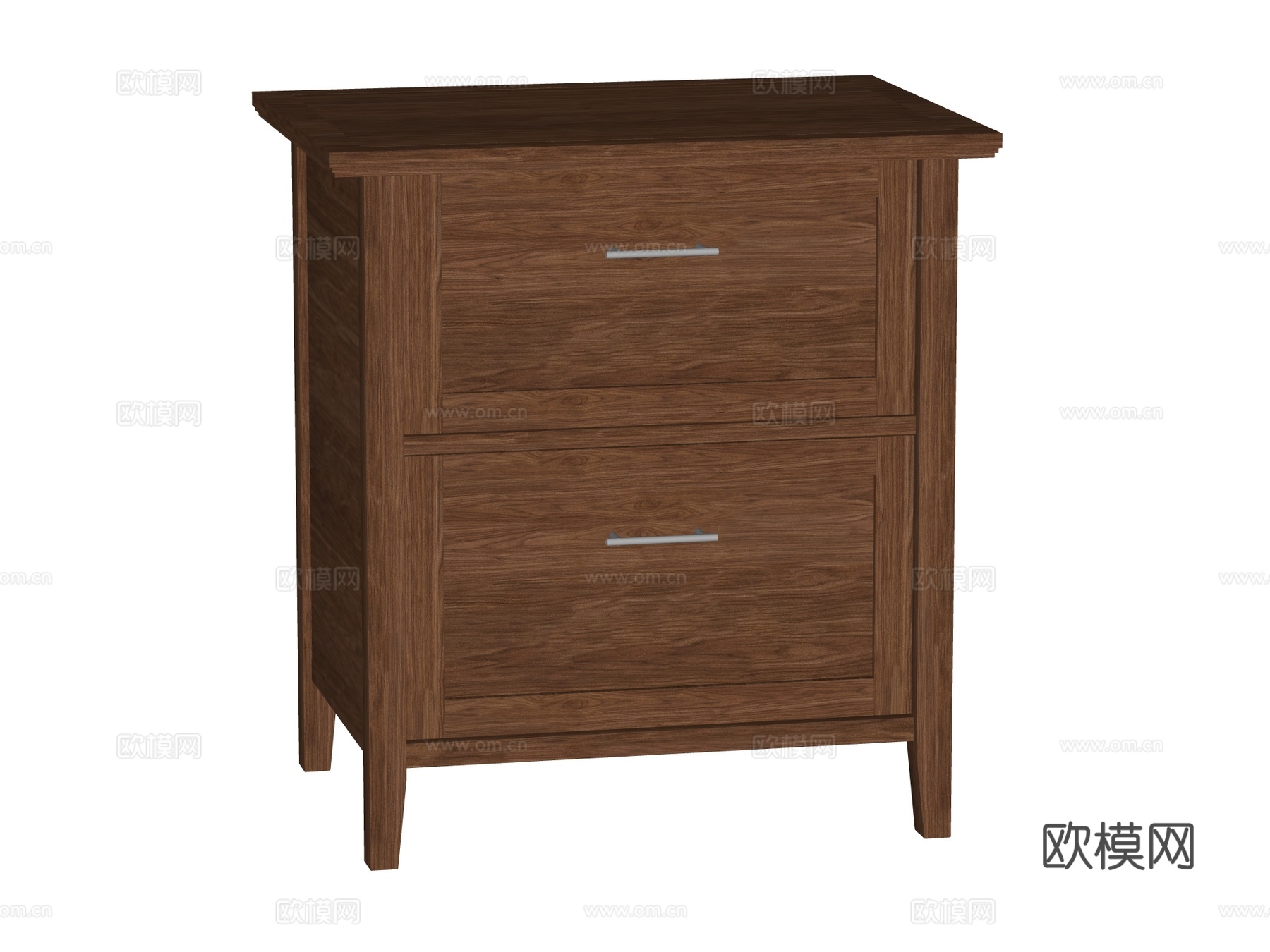 中古床头柜装饰柜角几边几su模型