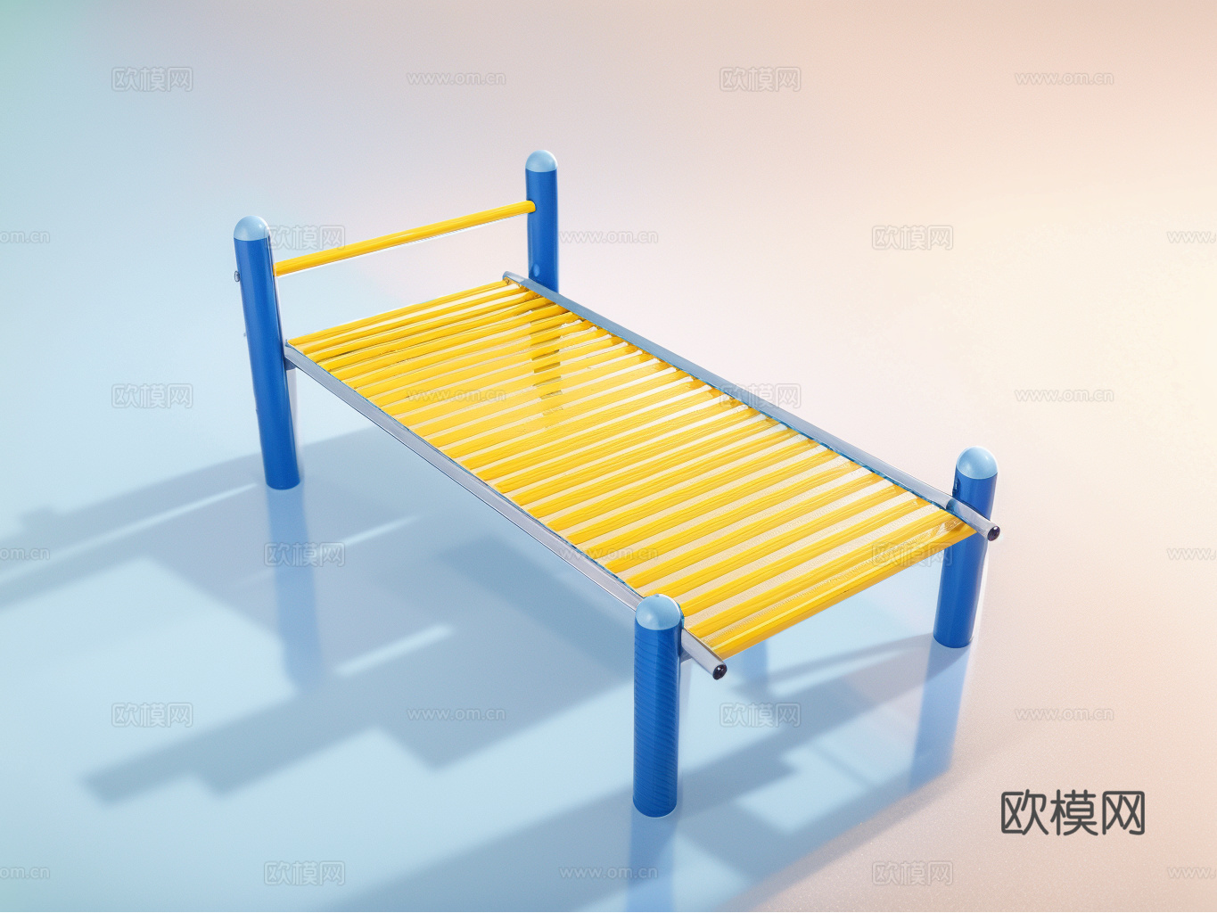 健身器材su模型