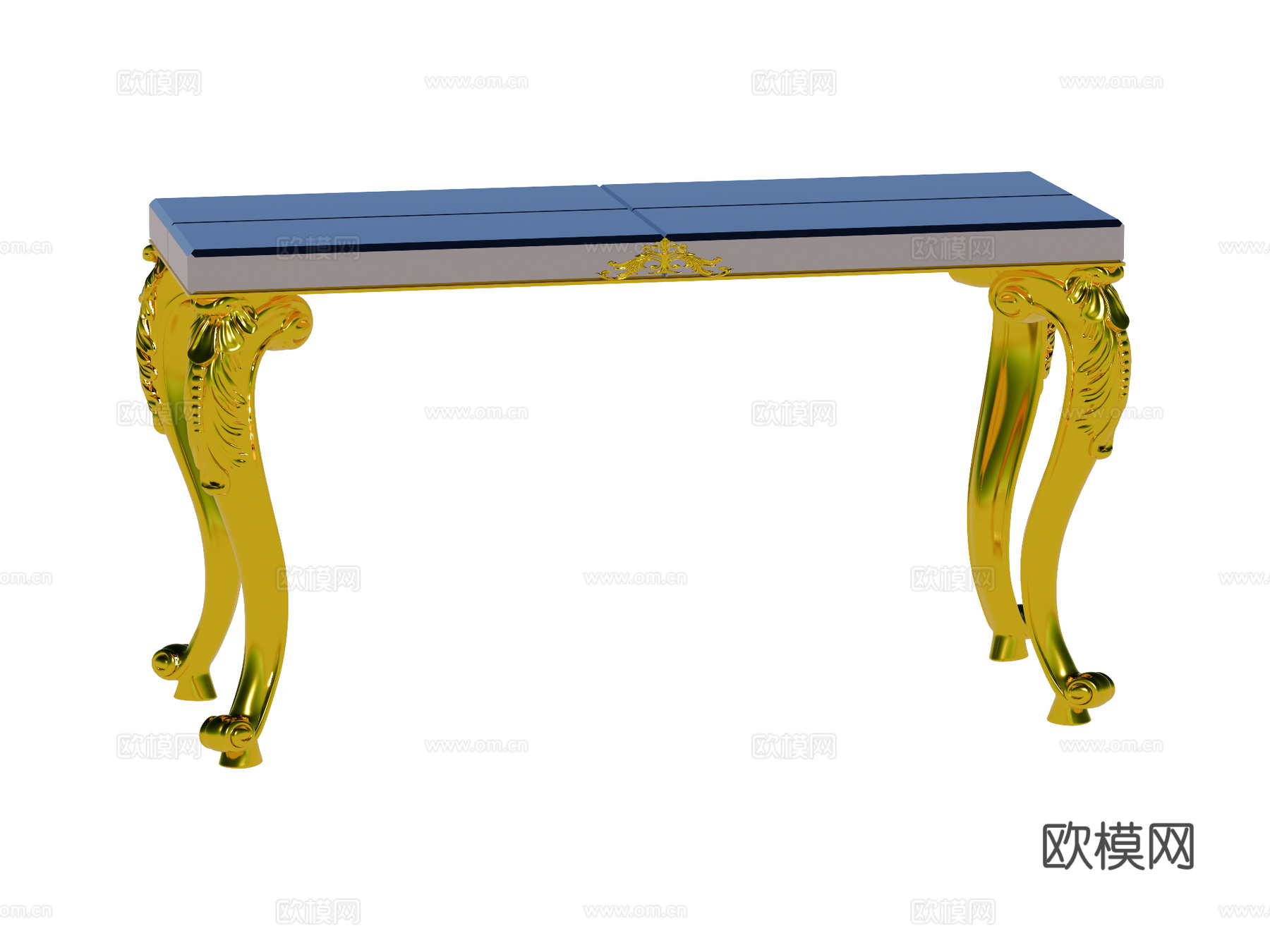 欧式端景台案台条案su模型