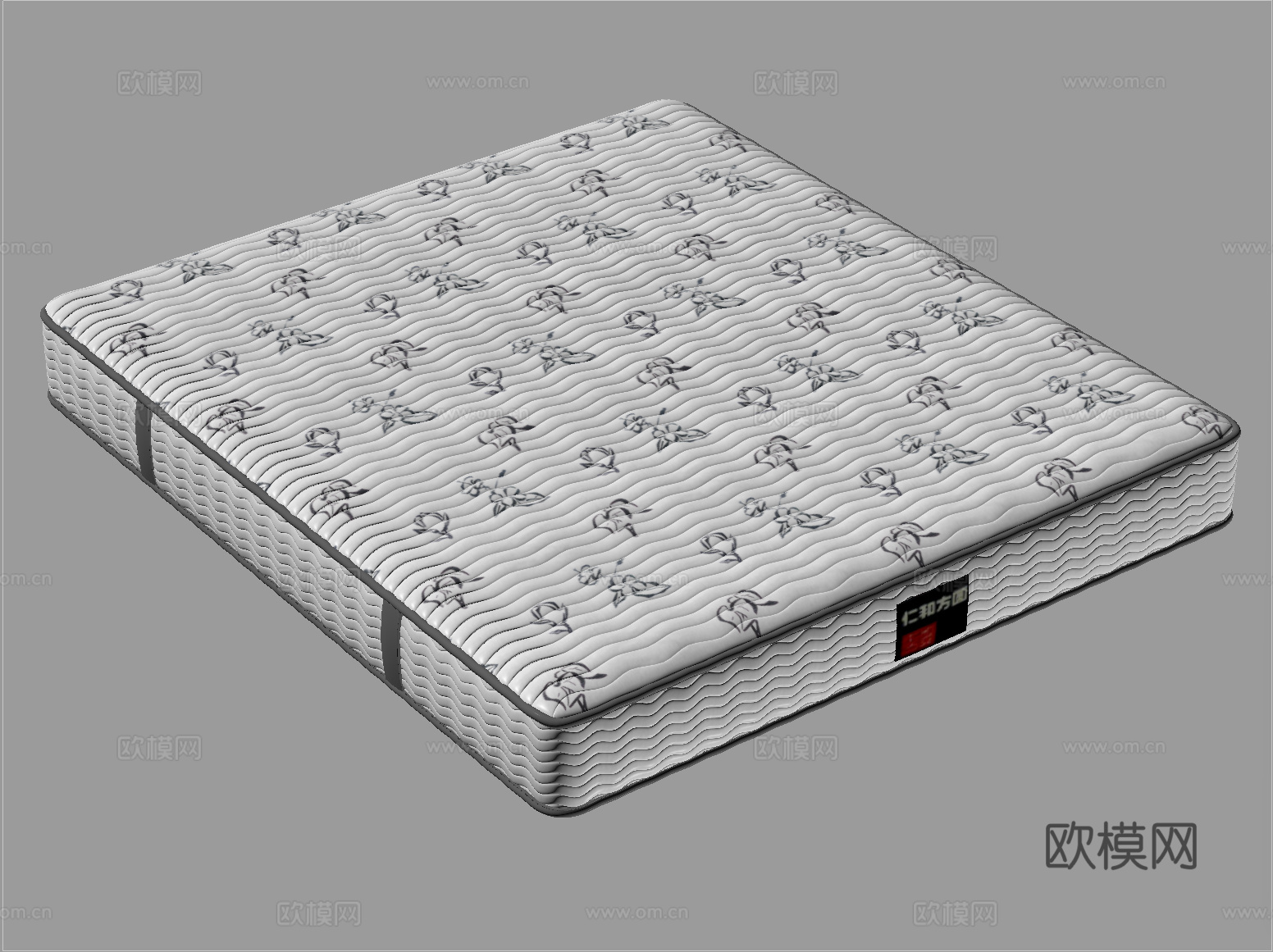 现代床垫 床品 席梦思su模型