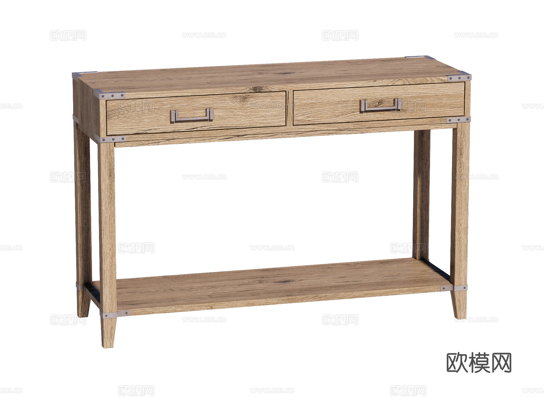 复古端景台案台条案su模型