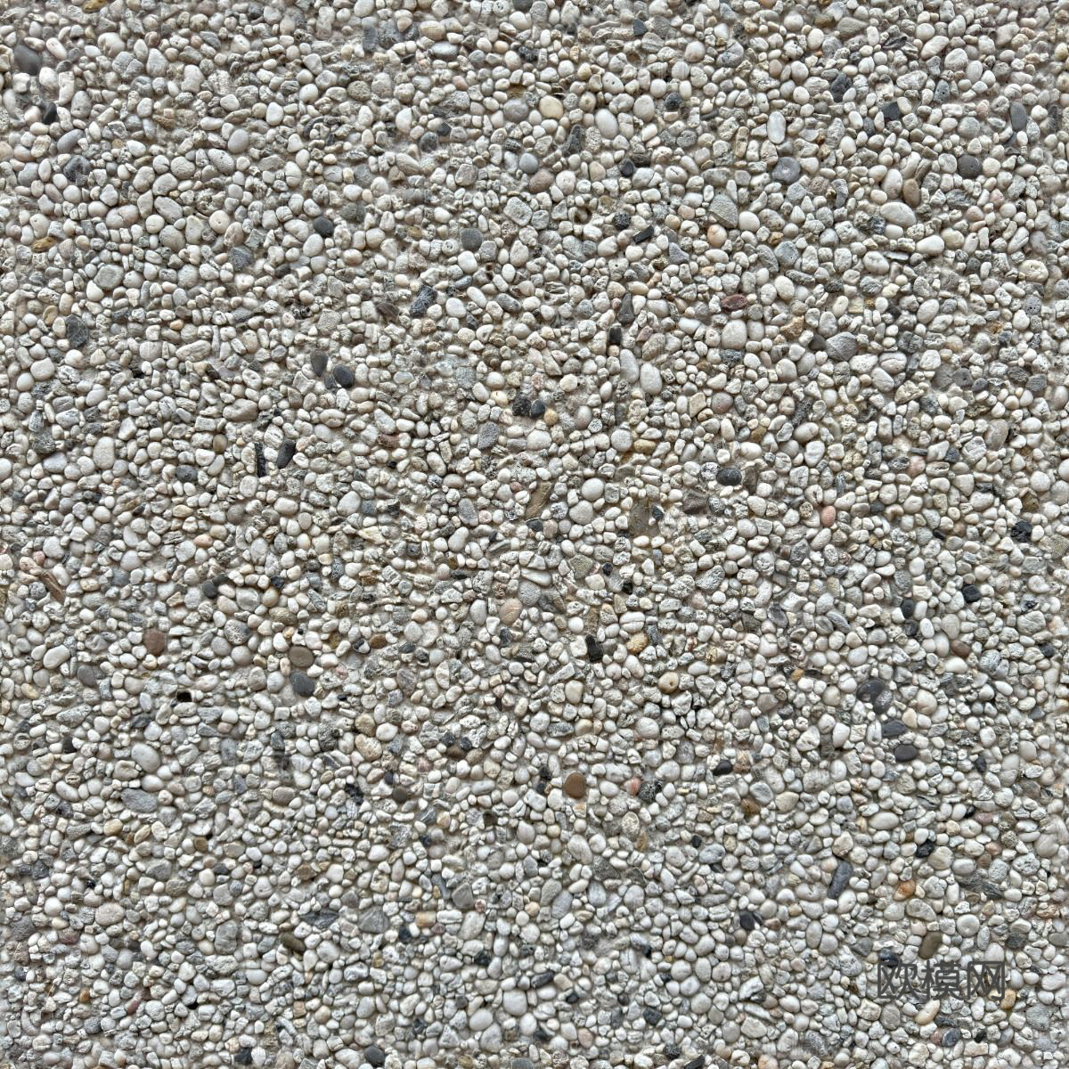 现代鹅卵石，碎石，石子，砂砾石，水洗石，地面 (2)