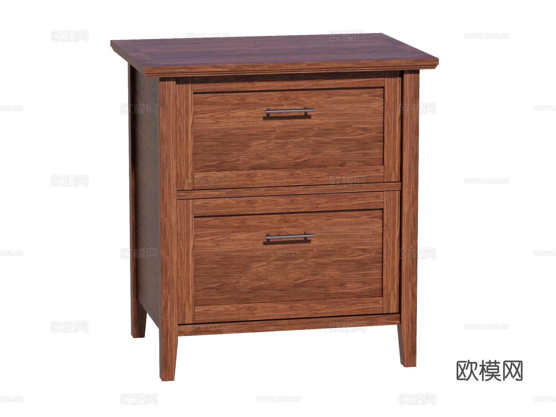 中古床头柜装饰柜角几边几su模型