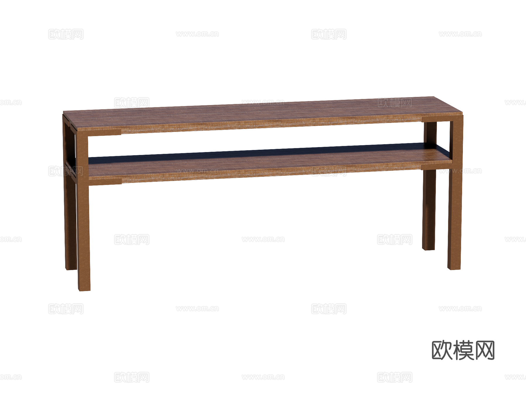 现代端景台案台条案su模型