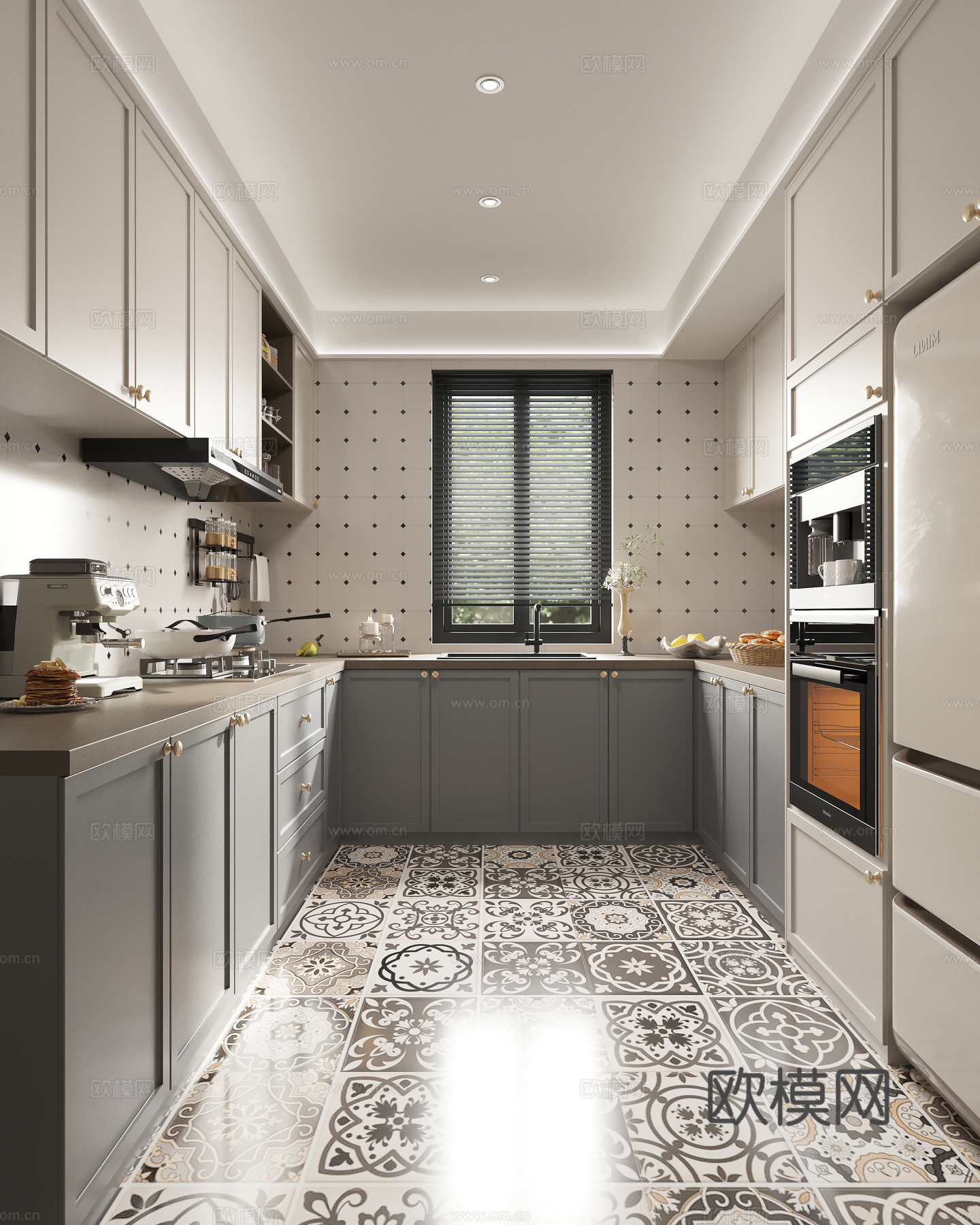 厨房厨具su模型