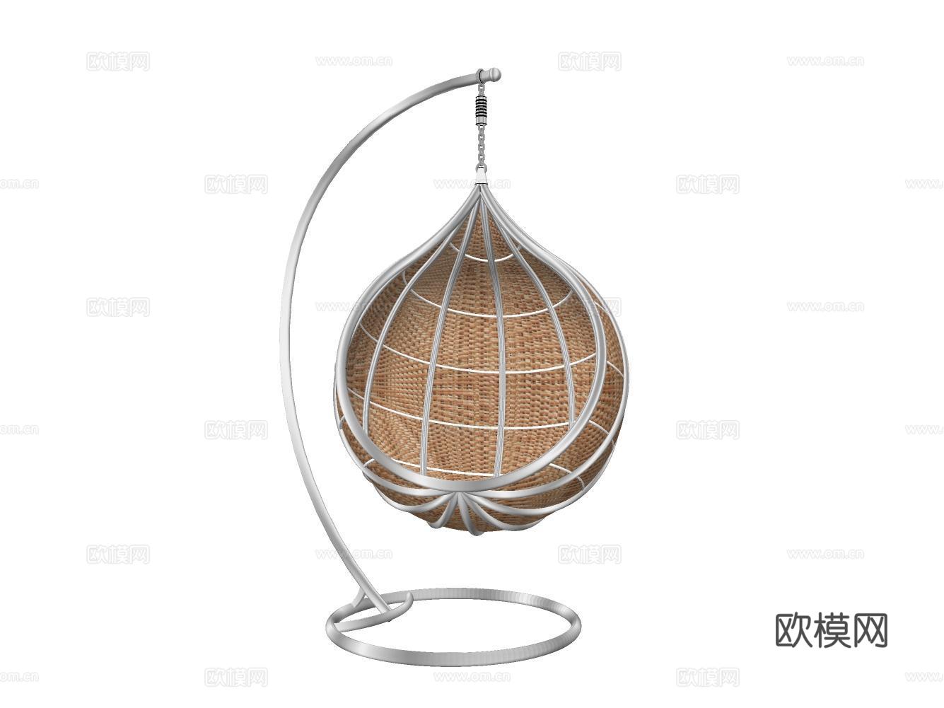 吊椅su模型
