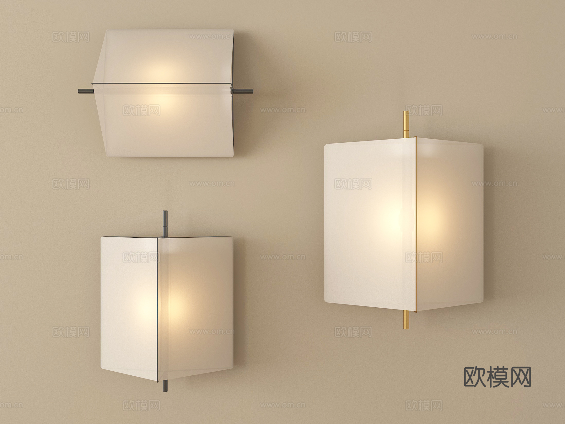 中古侘寂壁灯 金属壁灯 客厅灯 小壁灯su模型su模型