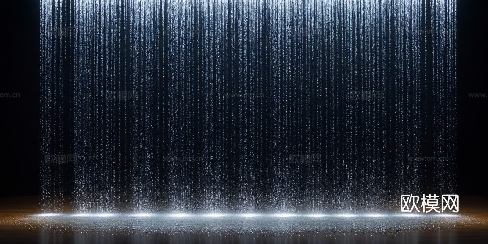 水幕_水纹_水面_按摩店迎宾台水幕