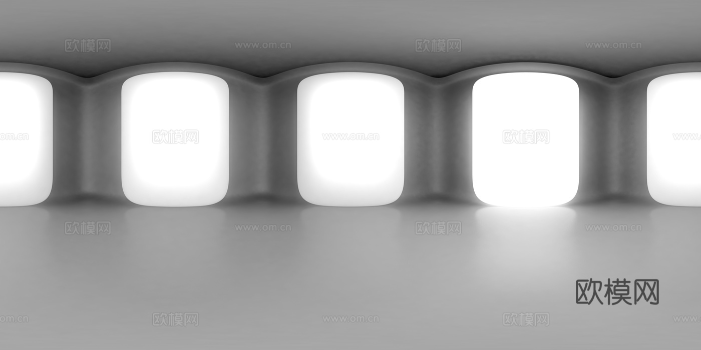 无缝通用摄影棚全景