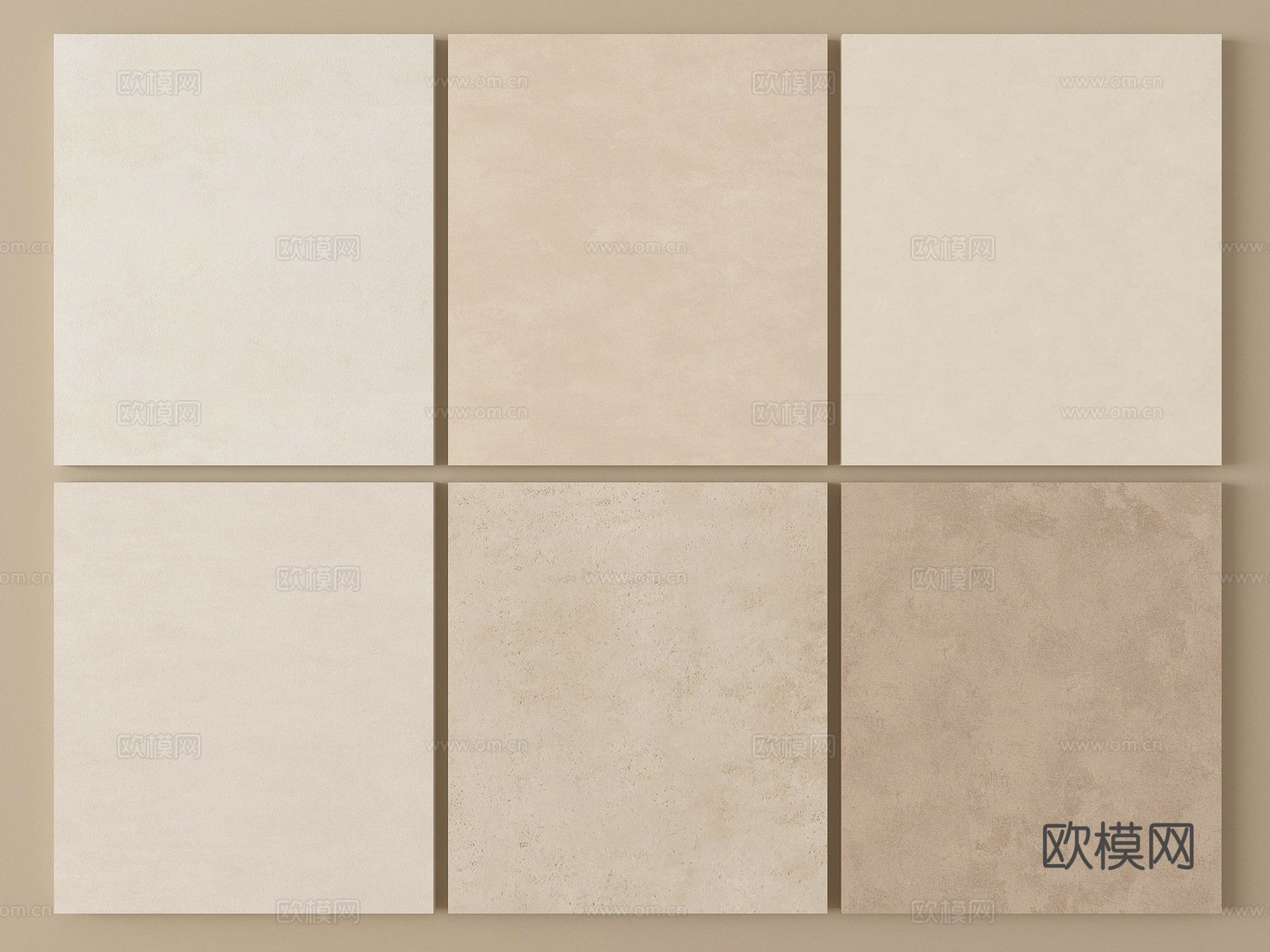 现代微水泥墙面 肌理漆 艺术漆 真石漆su模型