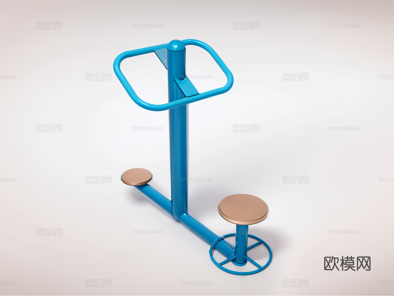 健身器材su模型