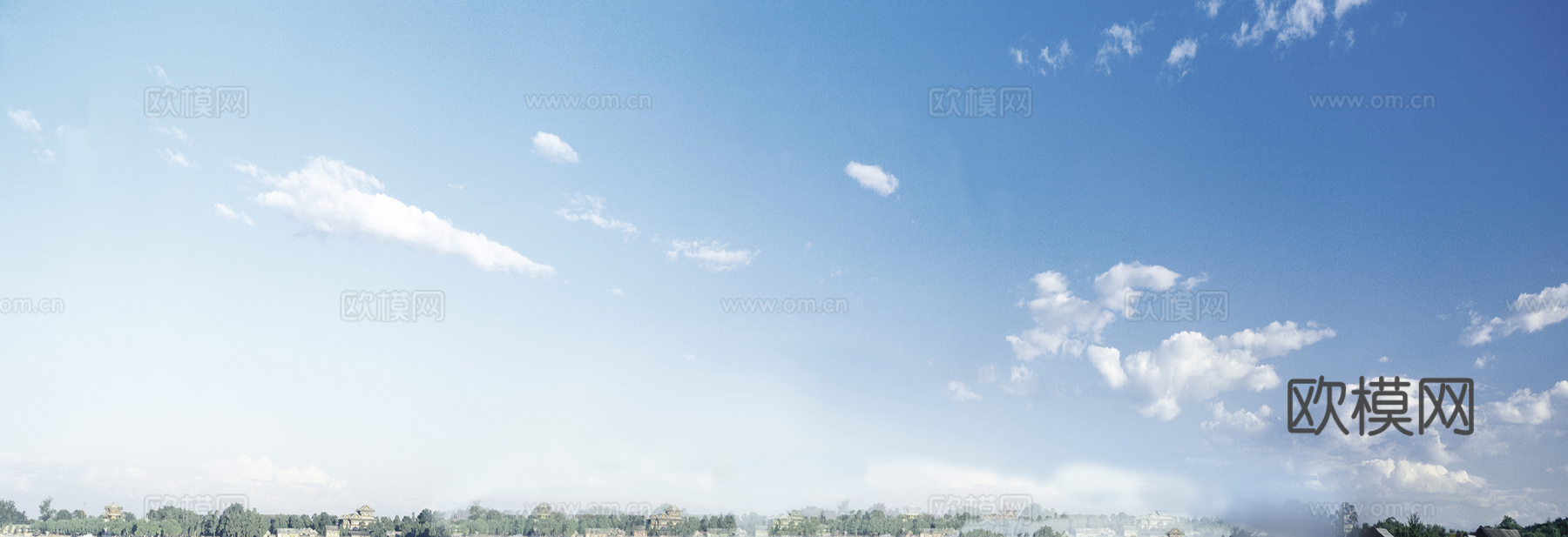 天空外景_白天天空