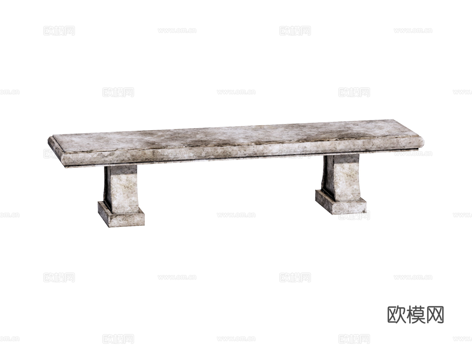 侘寂复古老旧家具端景台案台条案su模型