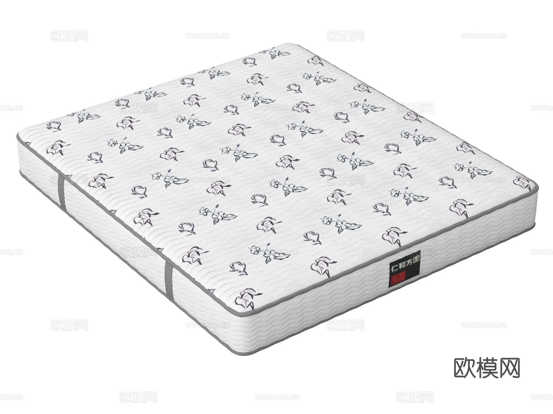 现代床垫 床品 席梦思su模型