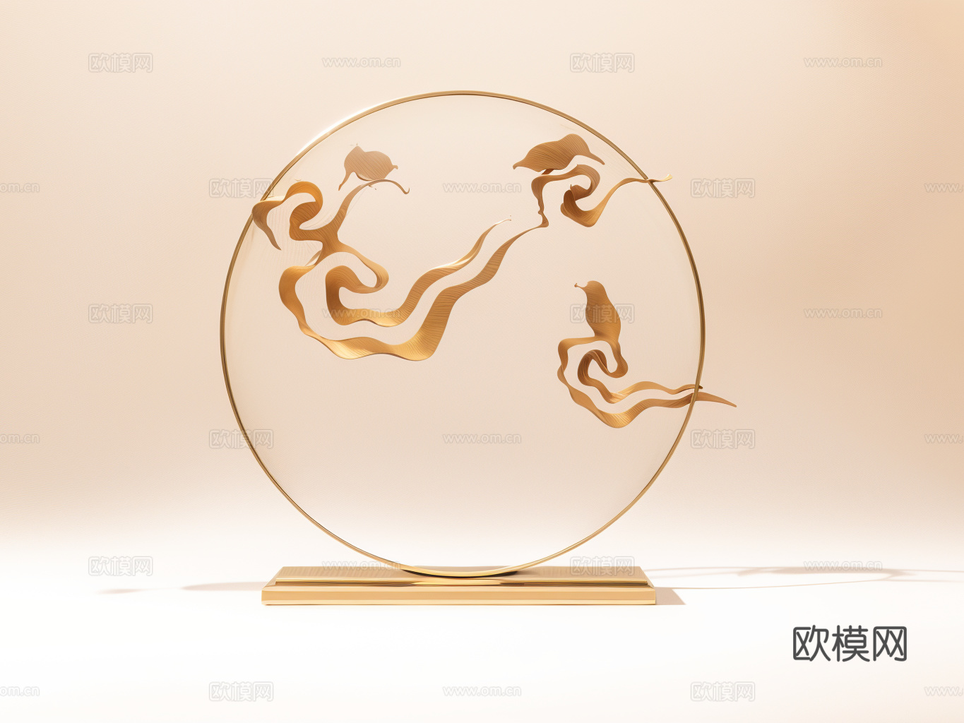 摆件su模型下载（渲染图1）