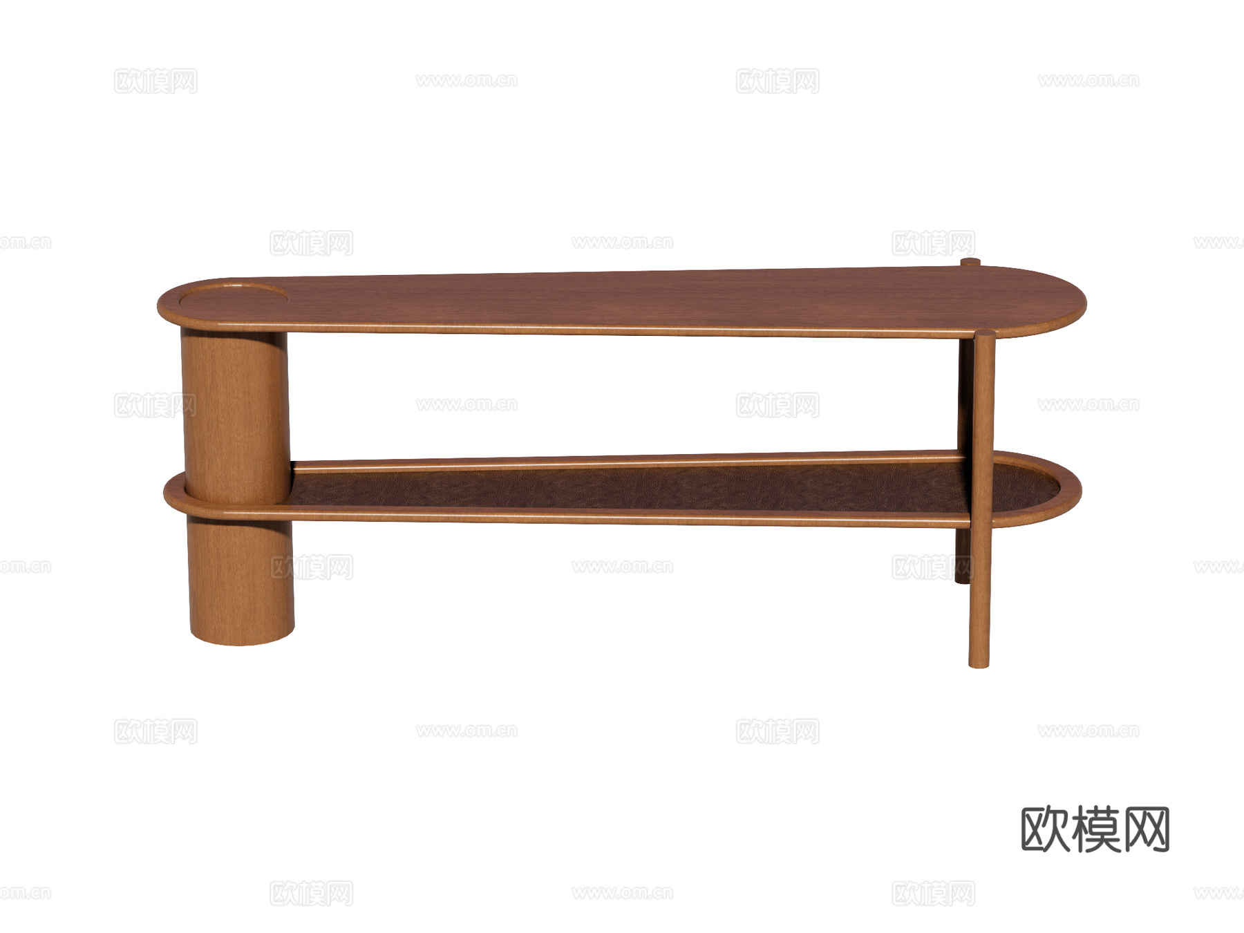 现代端景台案台条案su模型