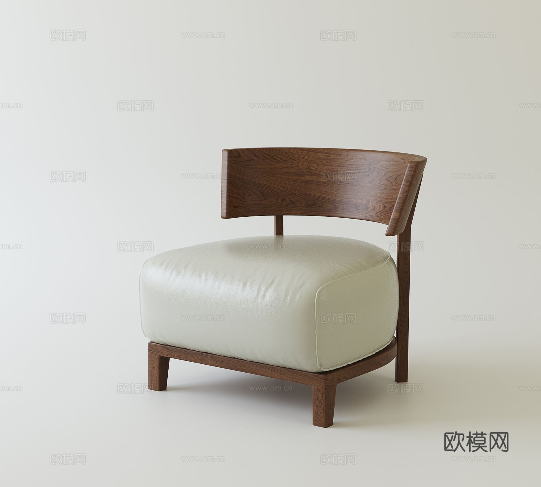 法式中古休闲椅su模型