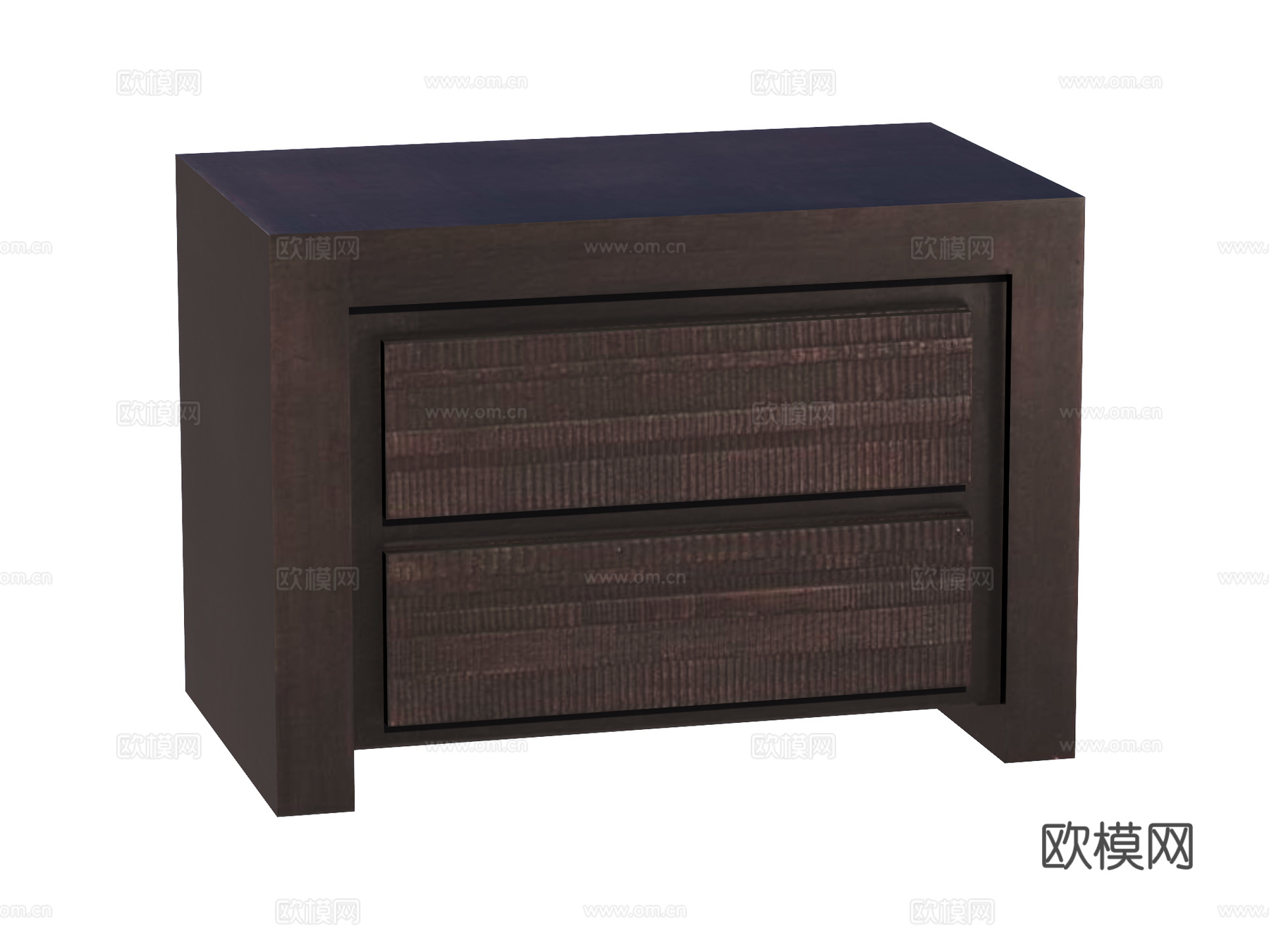 中古床头柜装饰柜角几边几su模型