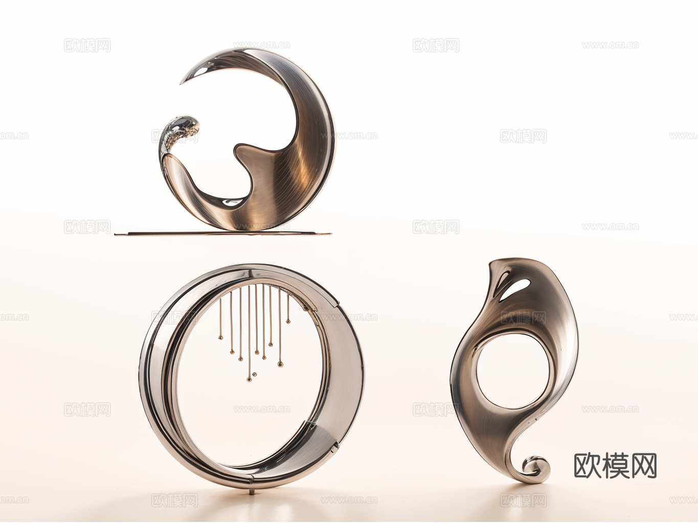 创意雕塑su模型