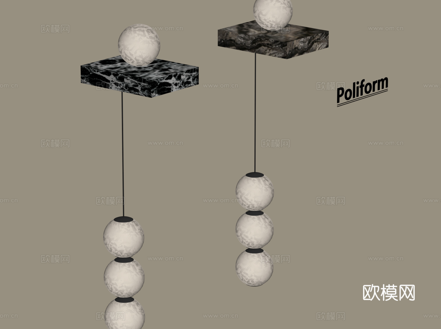 现代壁灯 装饰灯su模型