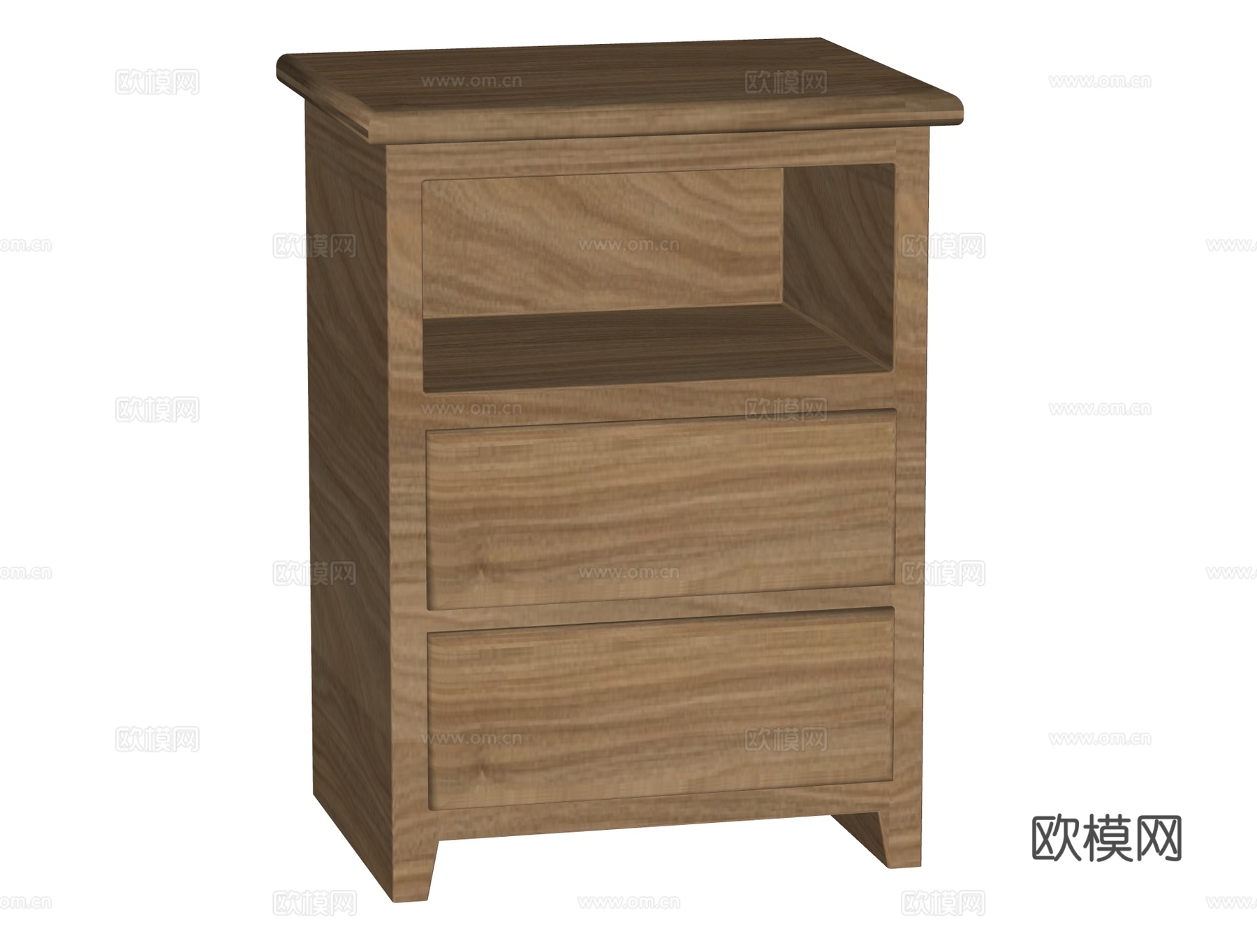 中古床头柜装饰柜角几边几su模型
