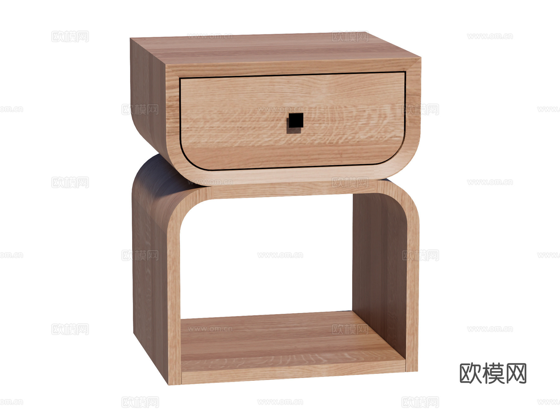 中古床头柜装饰柜角几边几su模型