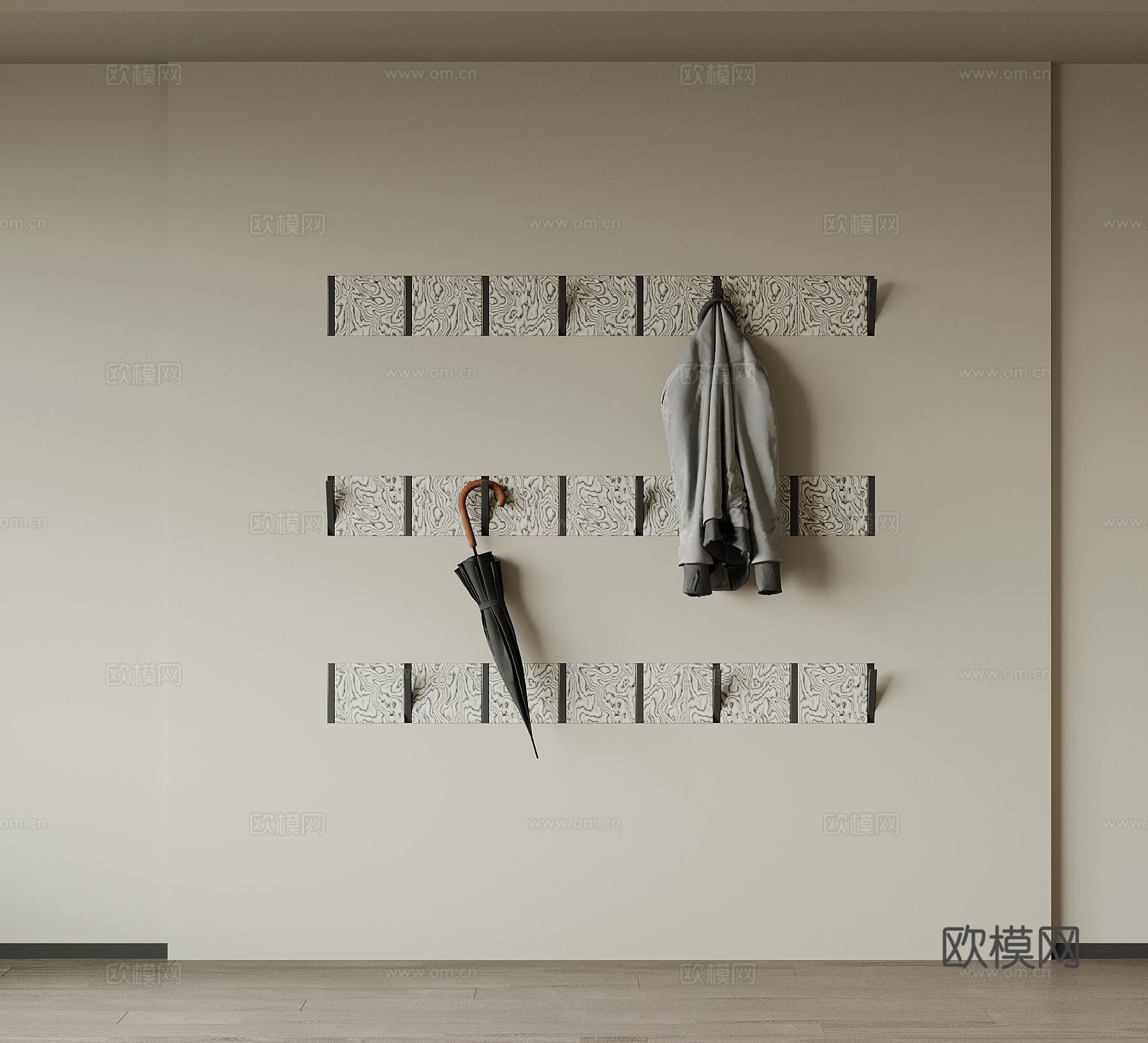 现代挂钩su模型