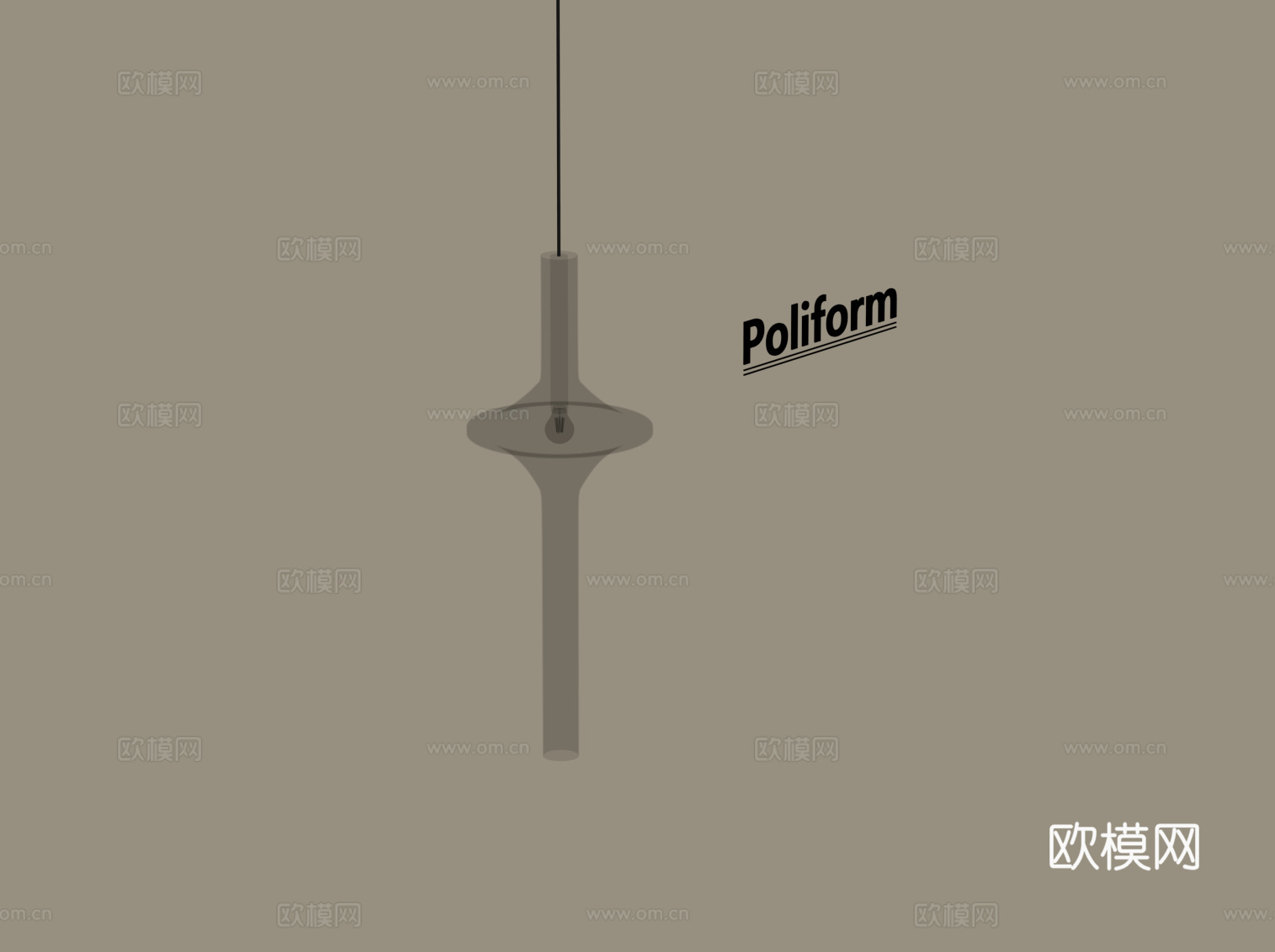 现代吊灯 玻璃小吊灯su模型