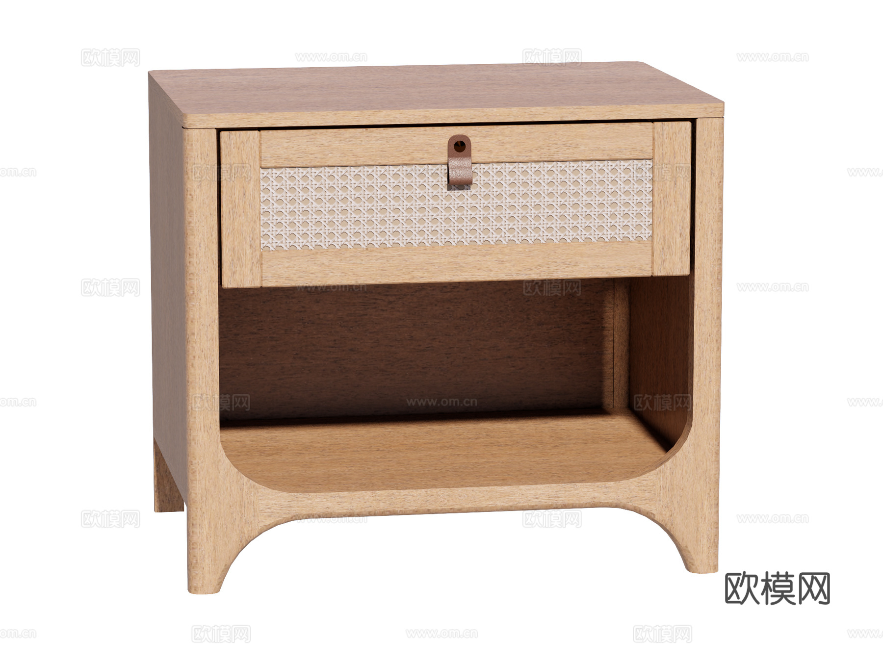 现代床头柜装饰柜角几边几su模型