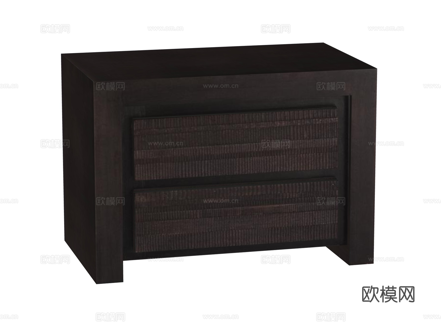 中古床头柜装饰柜角几边几su模型