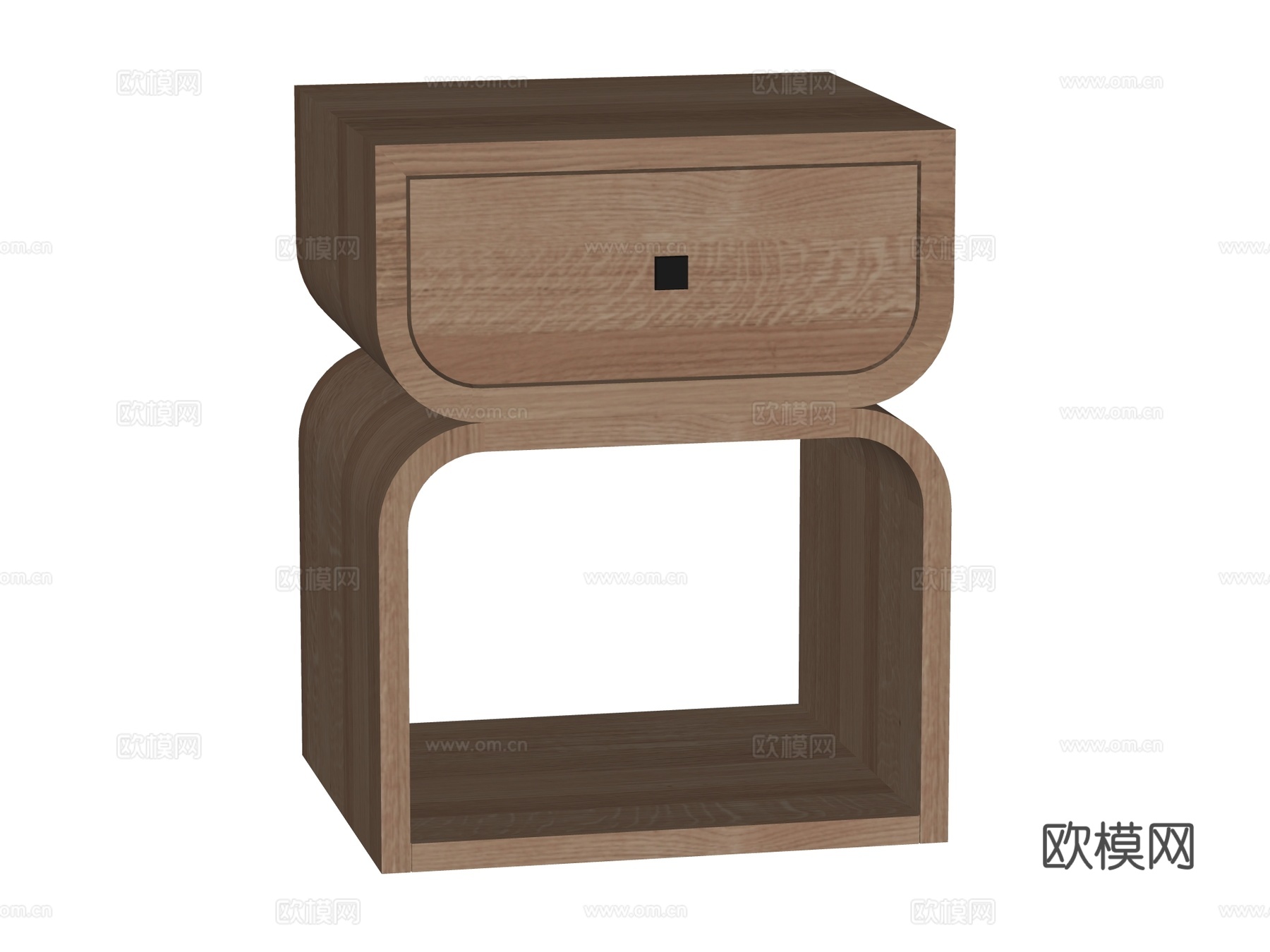中古床头柜装饰柜角几边几su模型