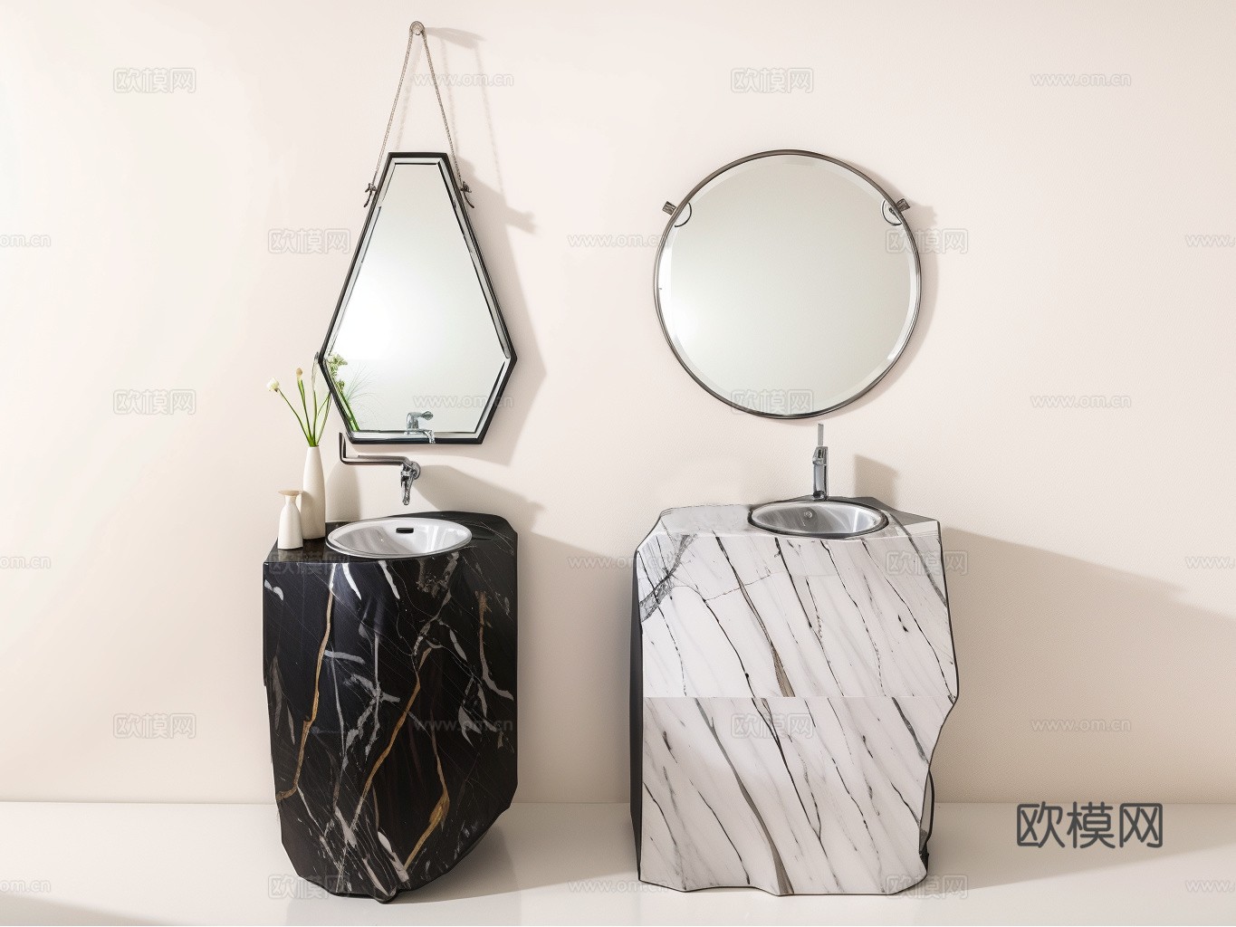 洗手台su模型下载（渲染图1）