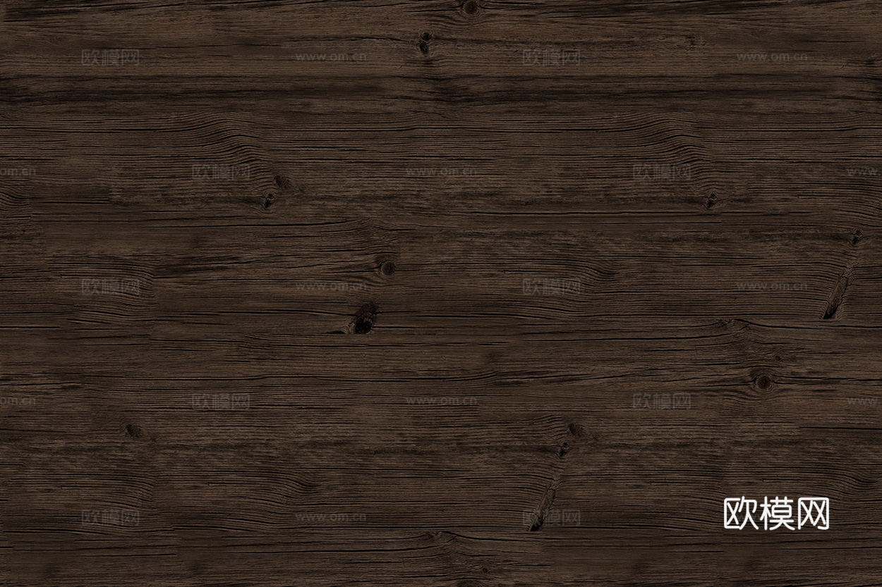 无缝深色做旧橡木木纹木饰面板材