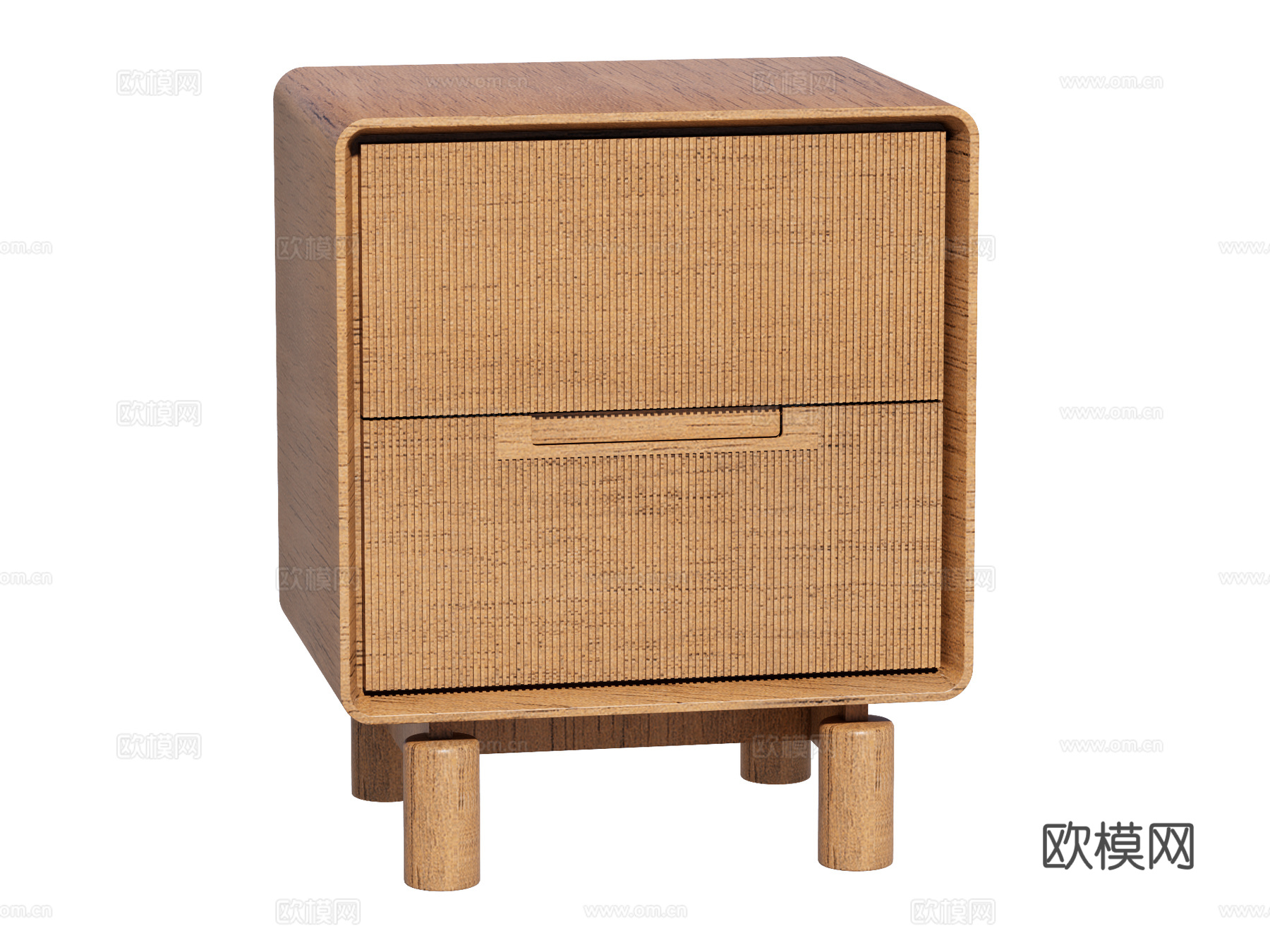 中古床头柜装饰柜角几边几su模型