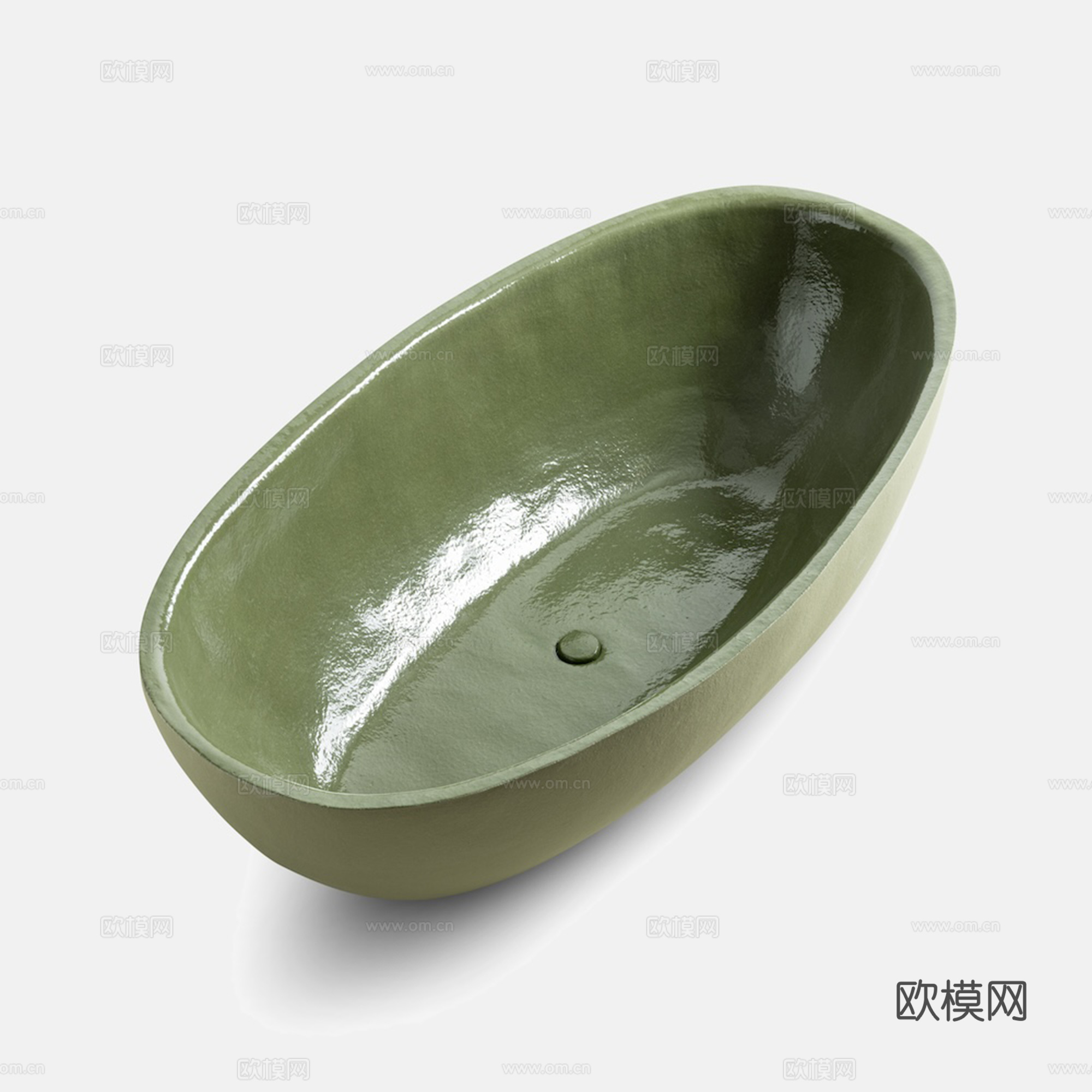 石材浴缸su模型