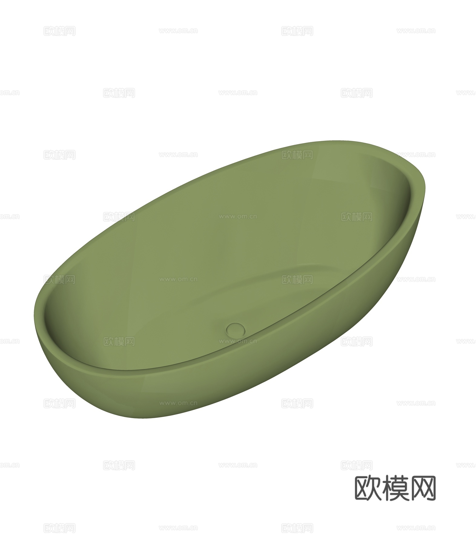 石材浴缸su模型