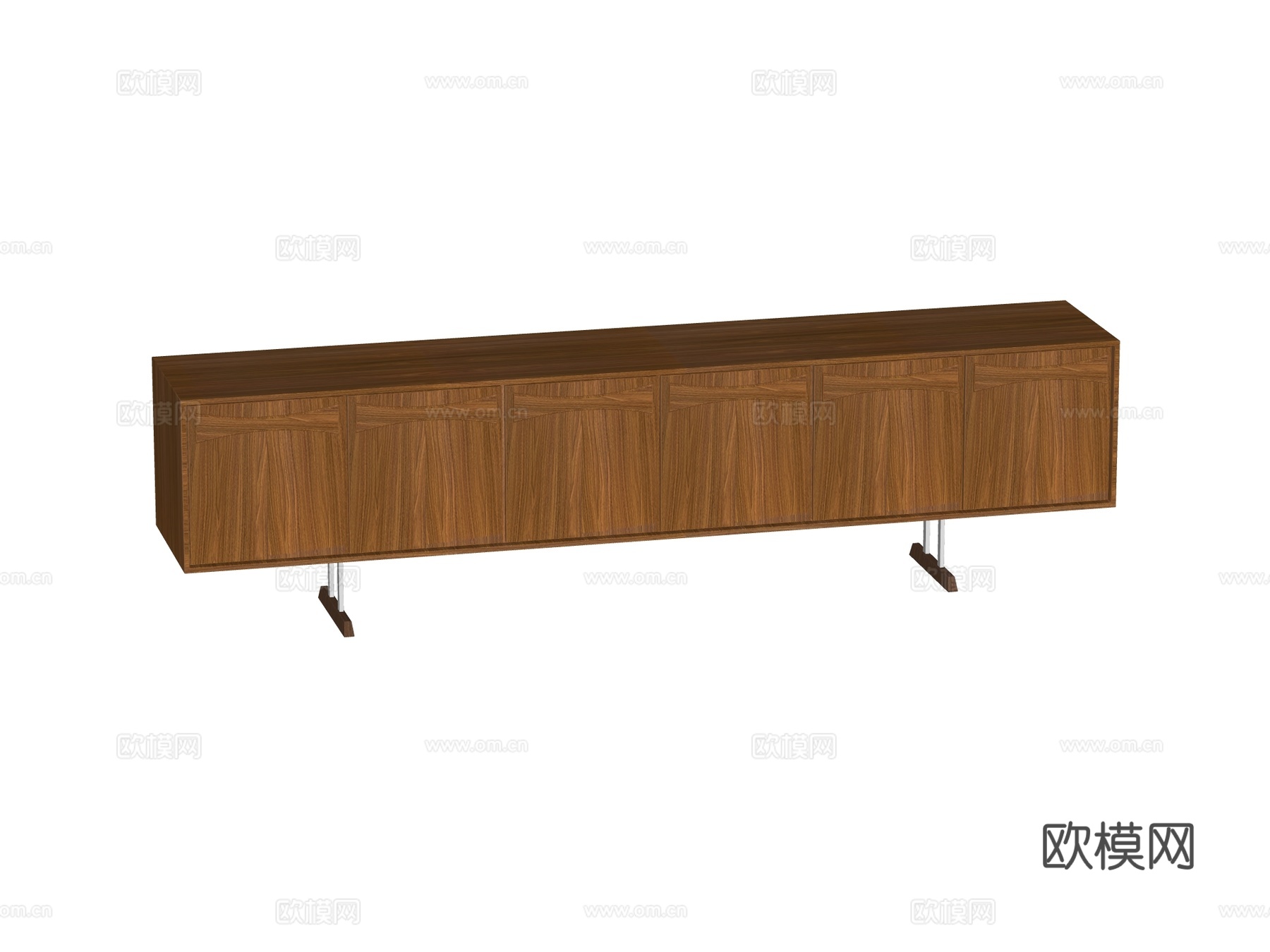 中古电视柜装饰柜su模型