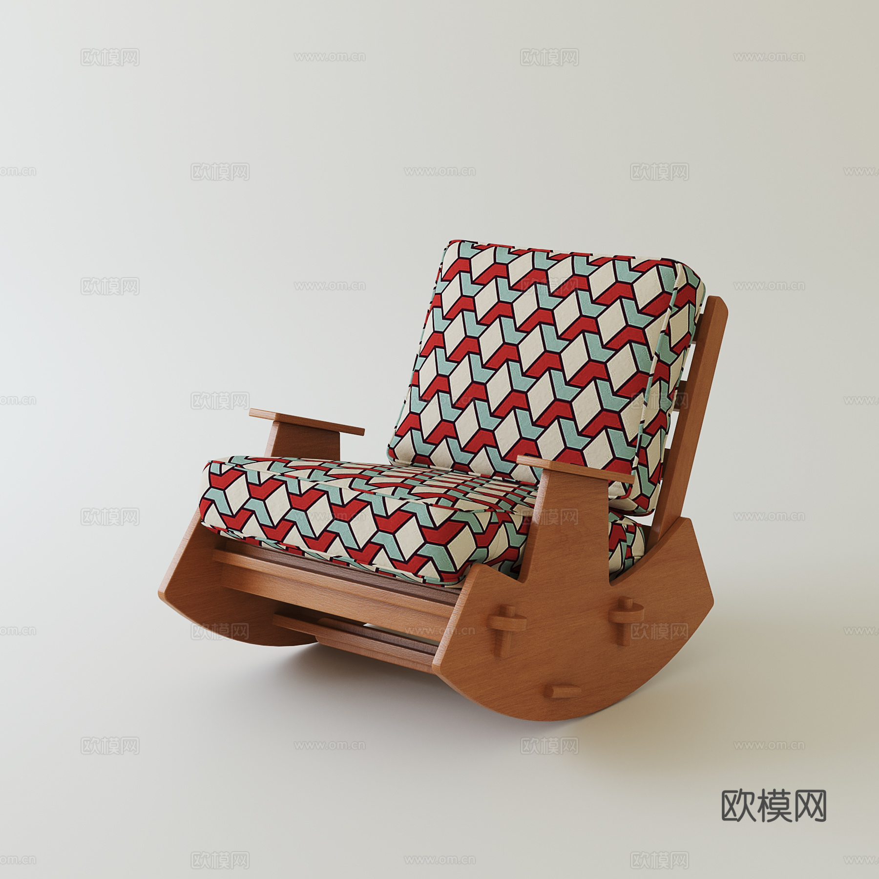 法式中古休闲椅su模型