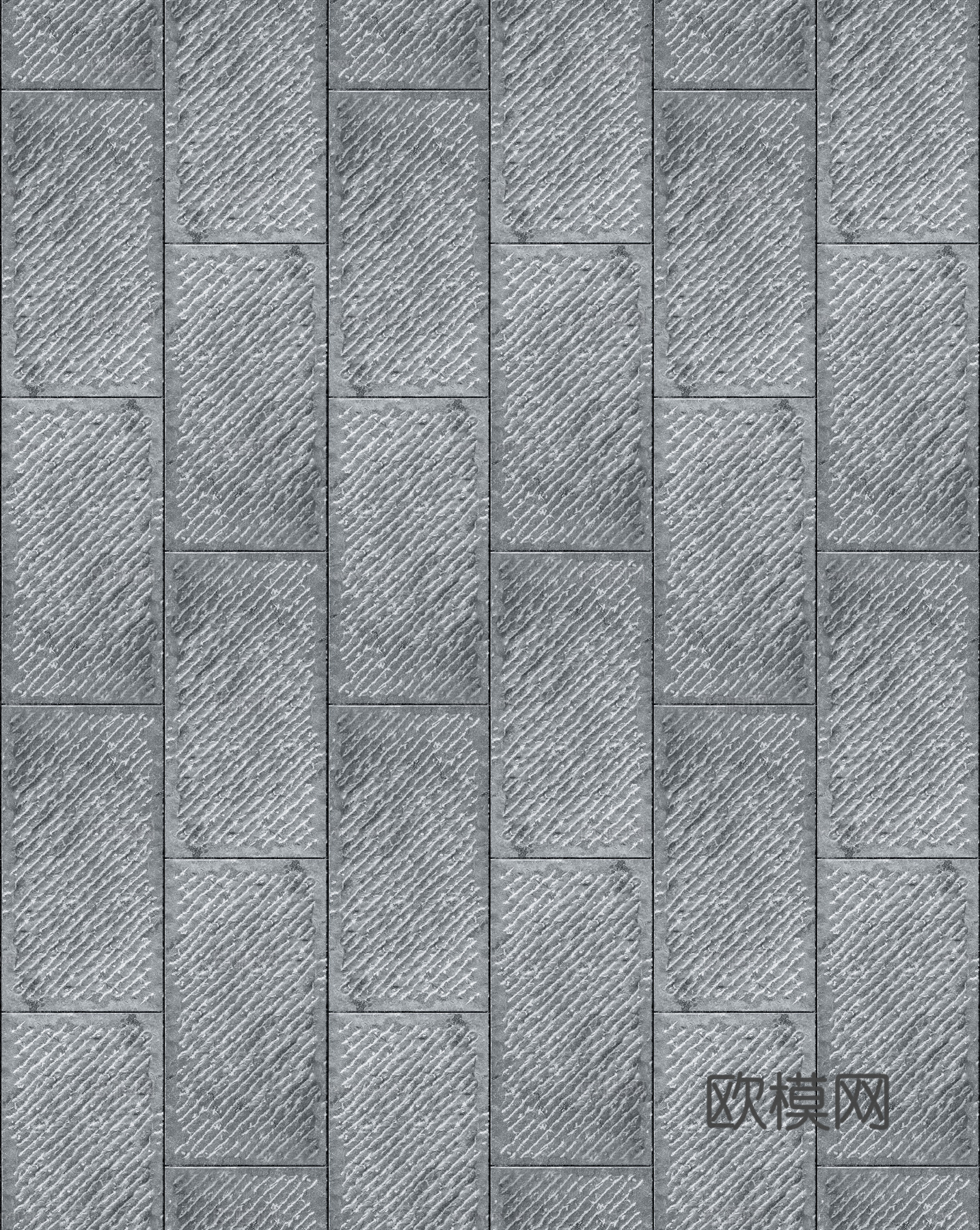 无缝防滑青石板路面贴图