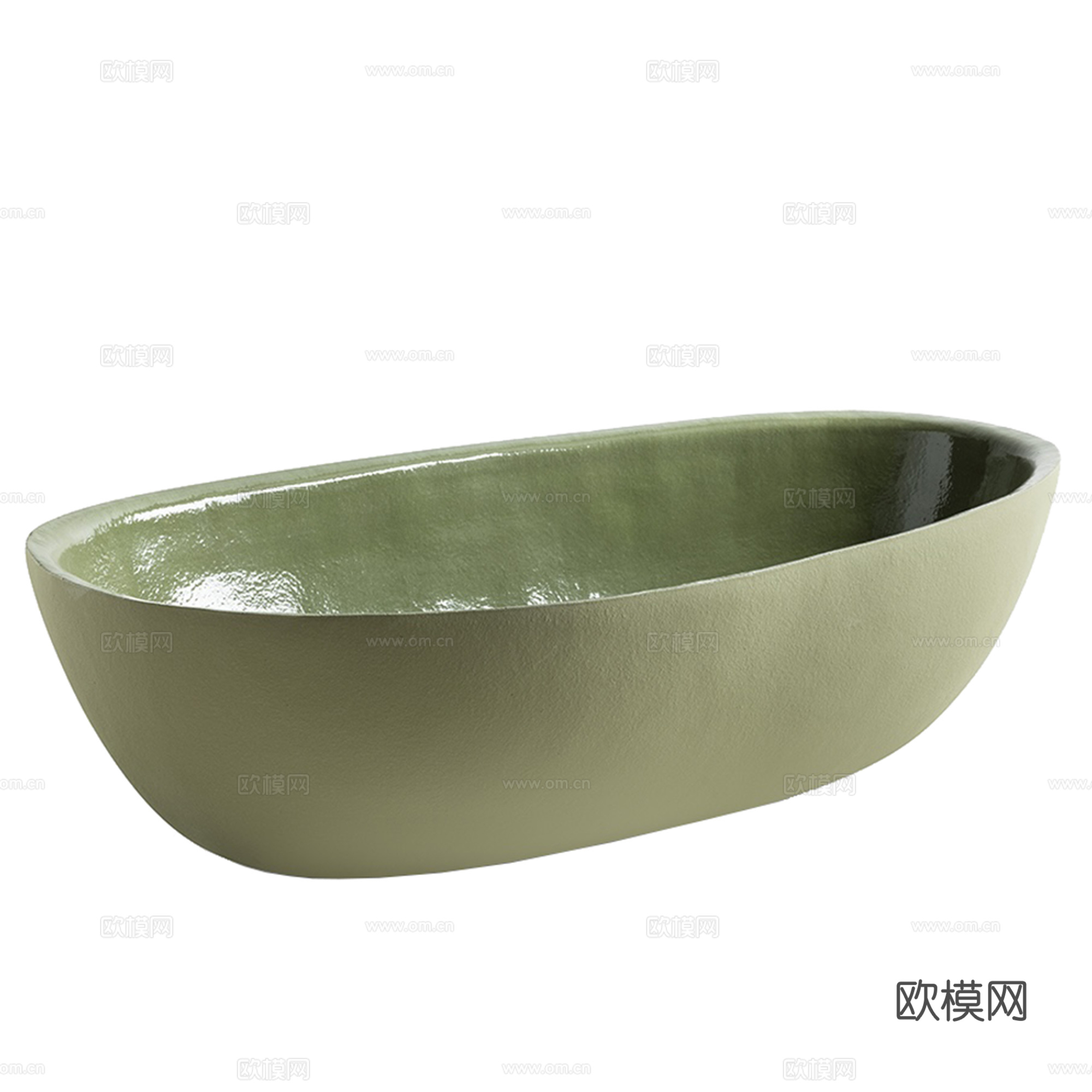 石材浴缸su模型