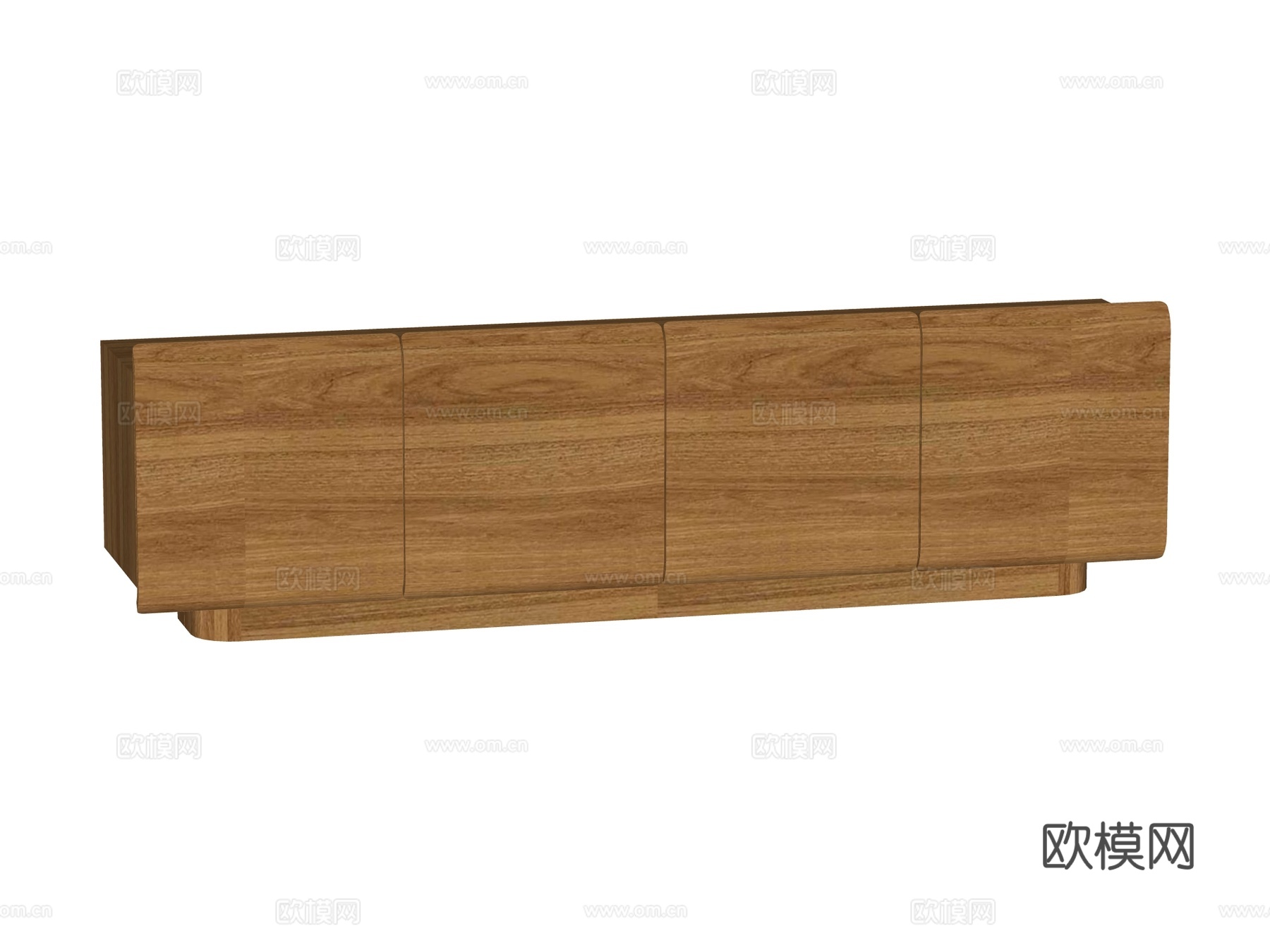 现代电视柜装饰柜su模型